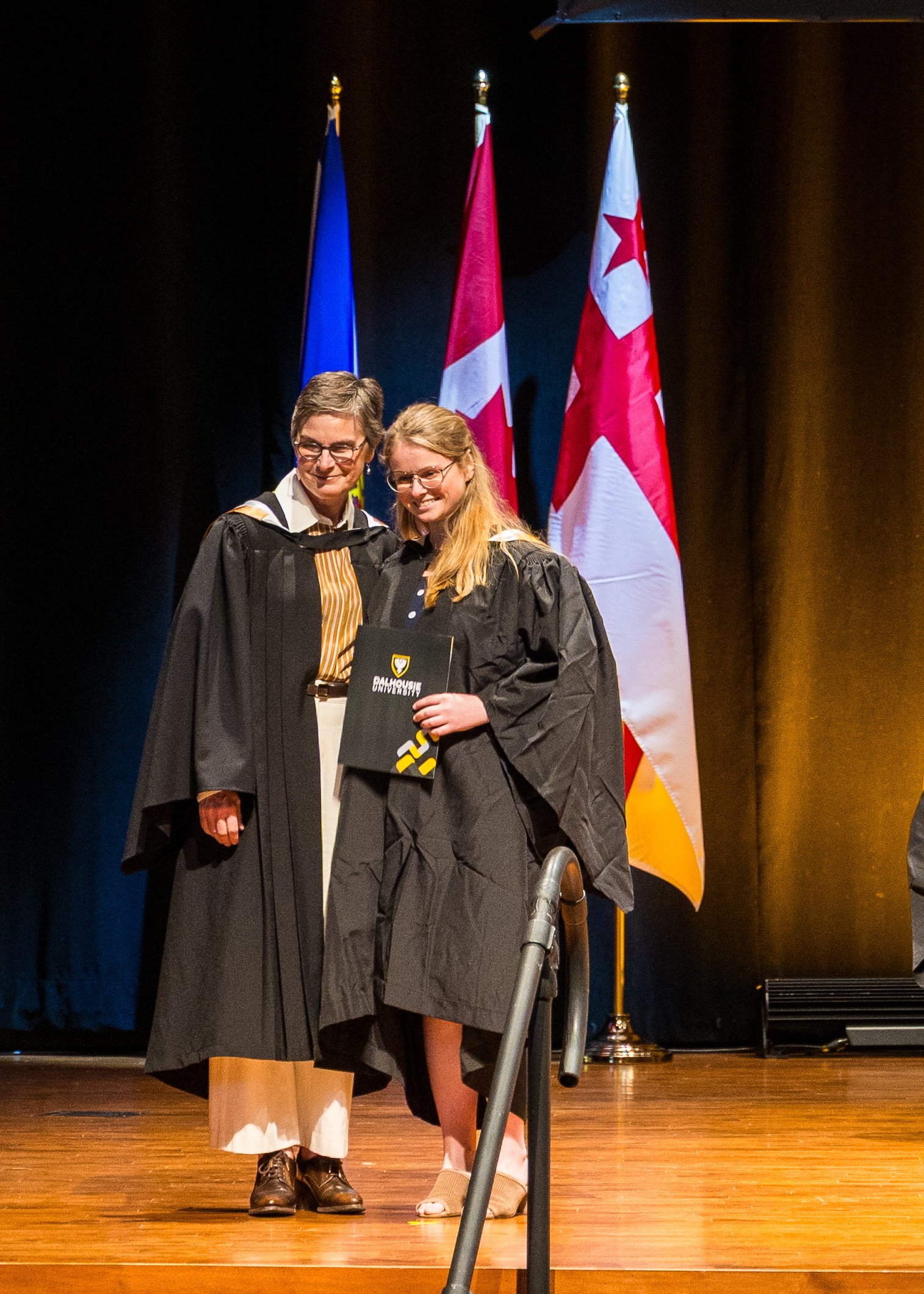  With the Dean. 