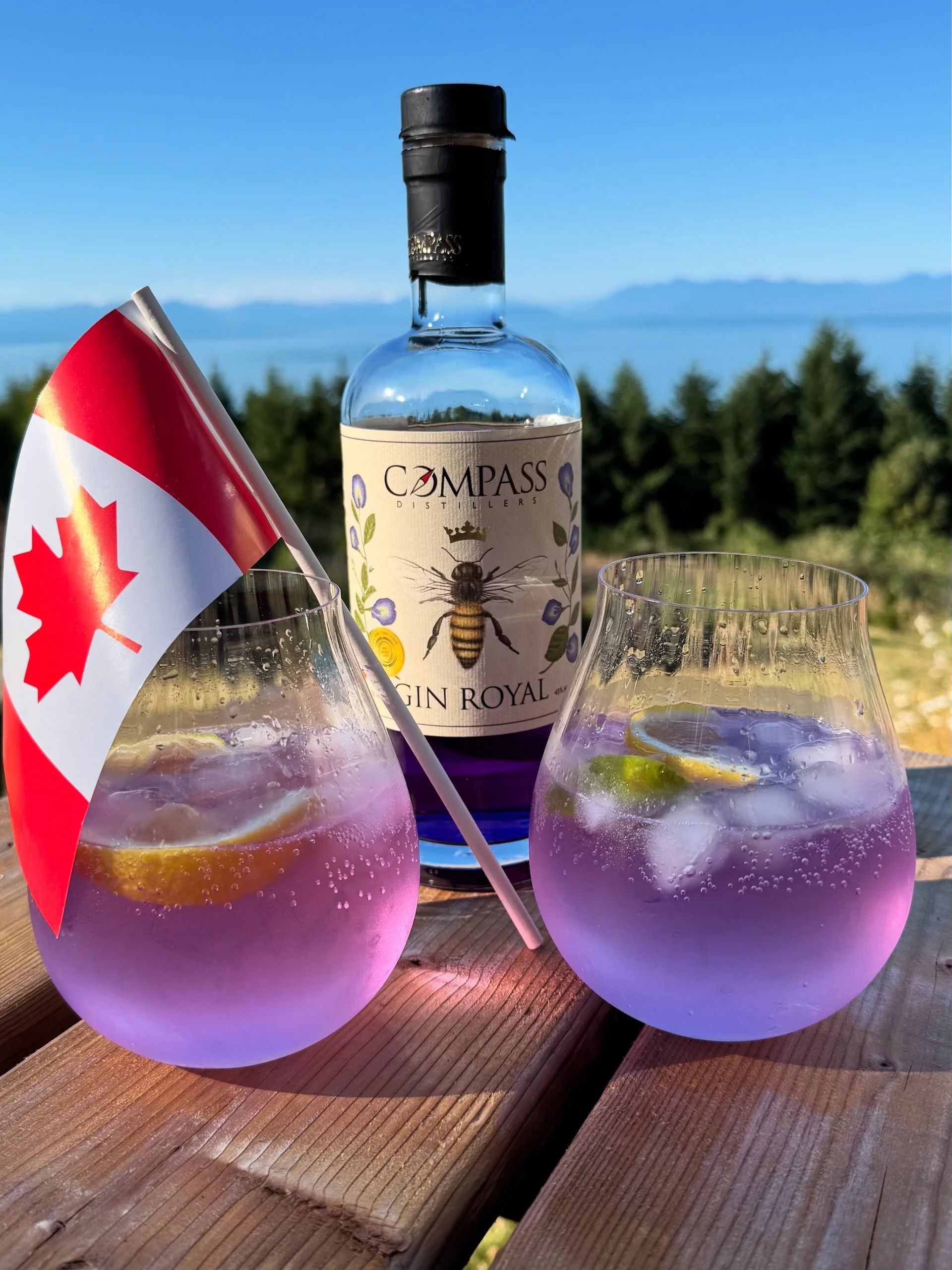  Happy Canada Day. A G&amp;T  to celebrate, with east coast gin from Halifax on the west coast. 