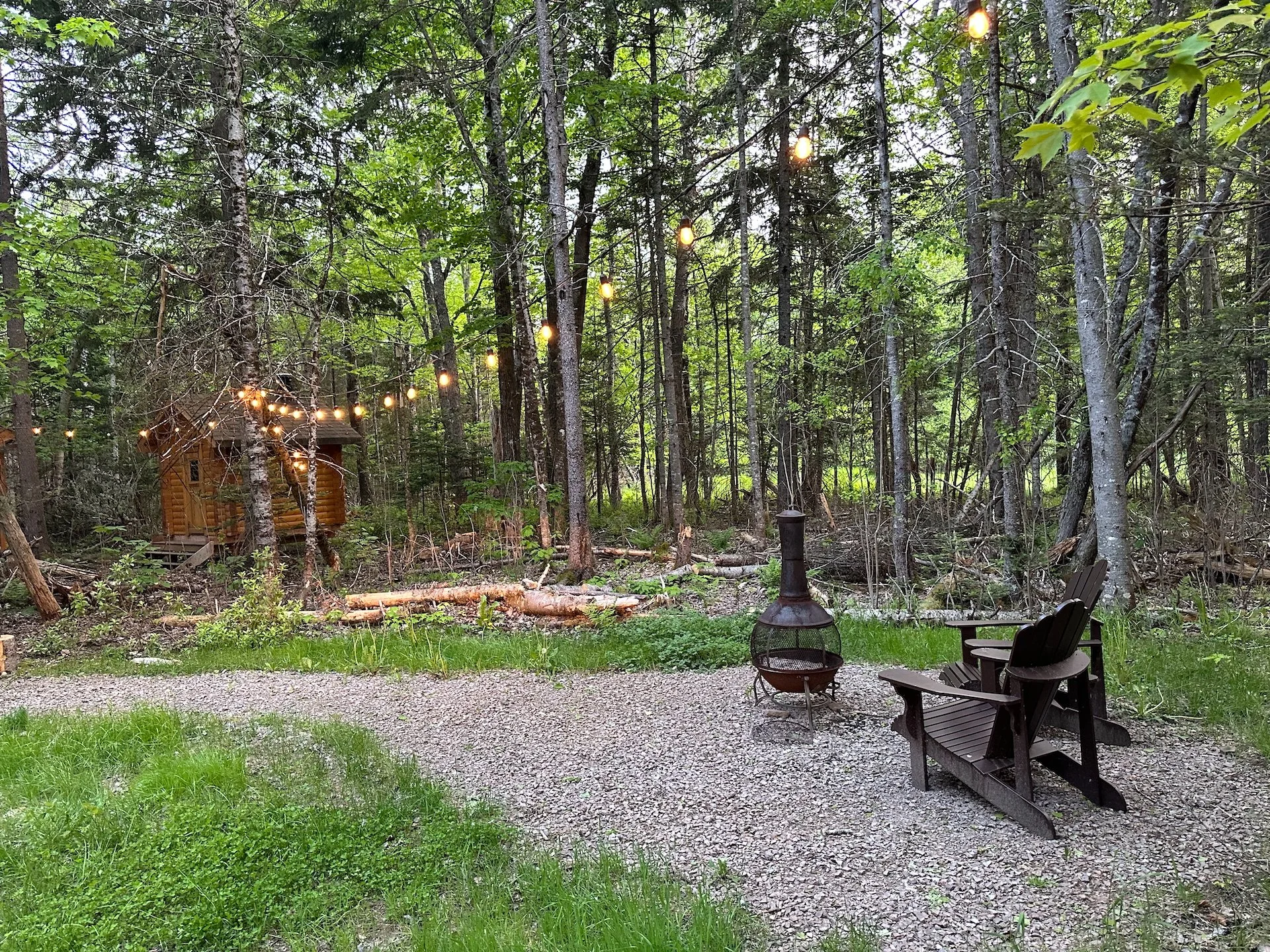  There was even a nice spot to have a fire, but the bugs were too bad! 