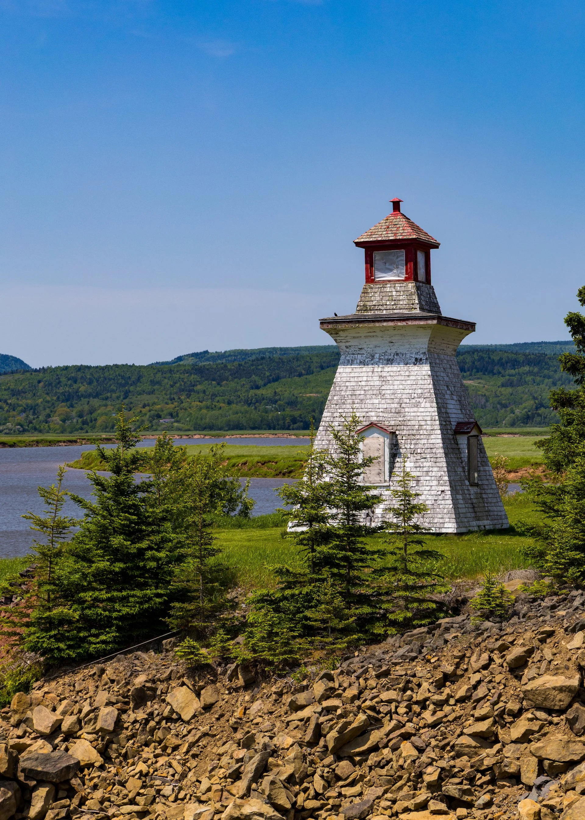  The old lighthouse had seen better days… 
