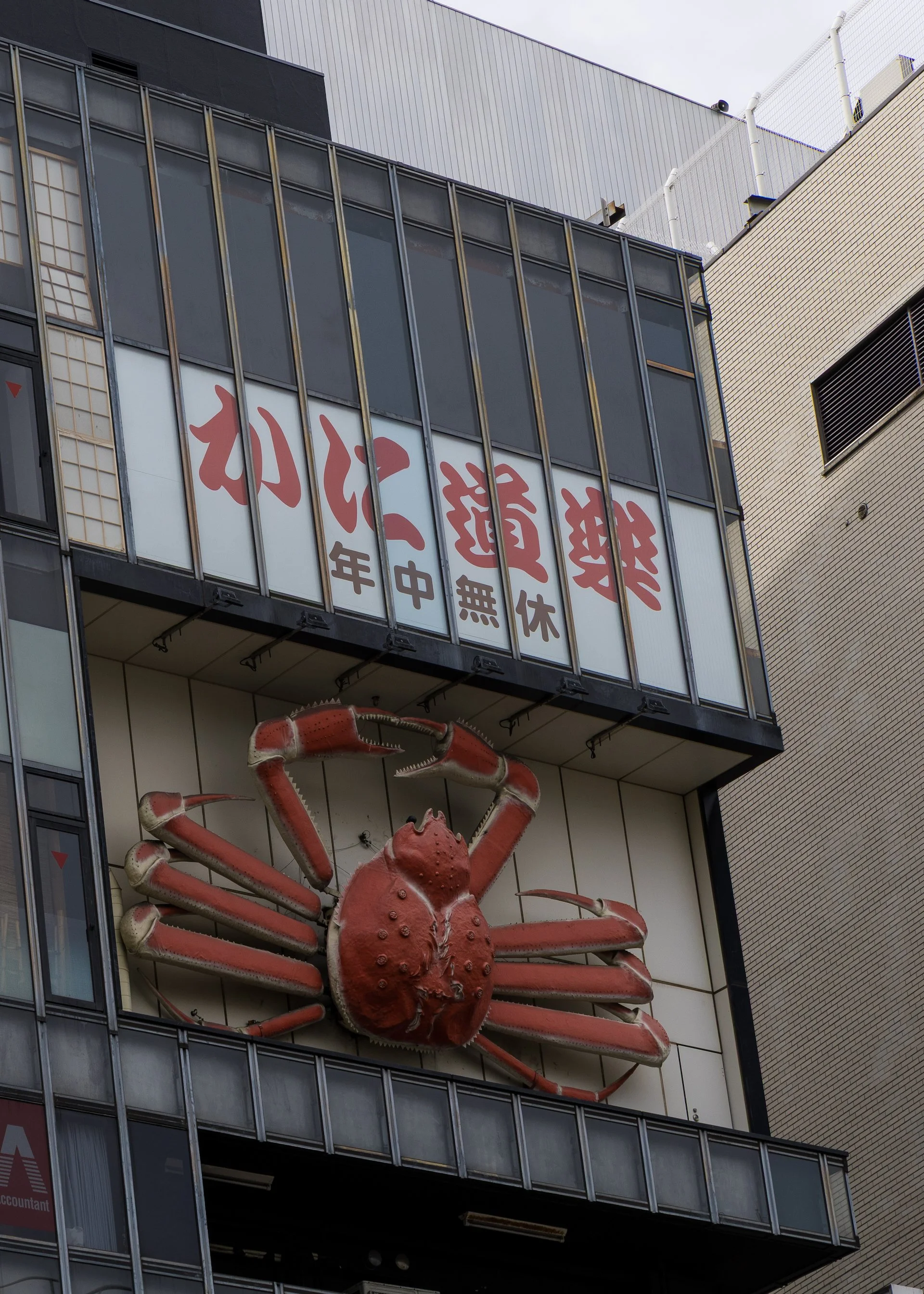  The Japanese seem to like sticking large creatures on the outside of buildings… 