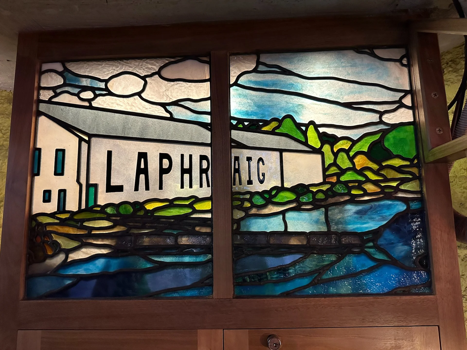  The window of the first bar we went into - how could I pass this one up? It was a sign. 