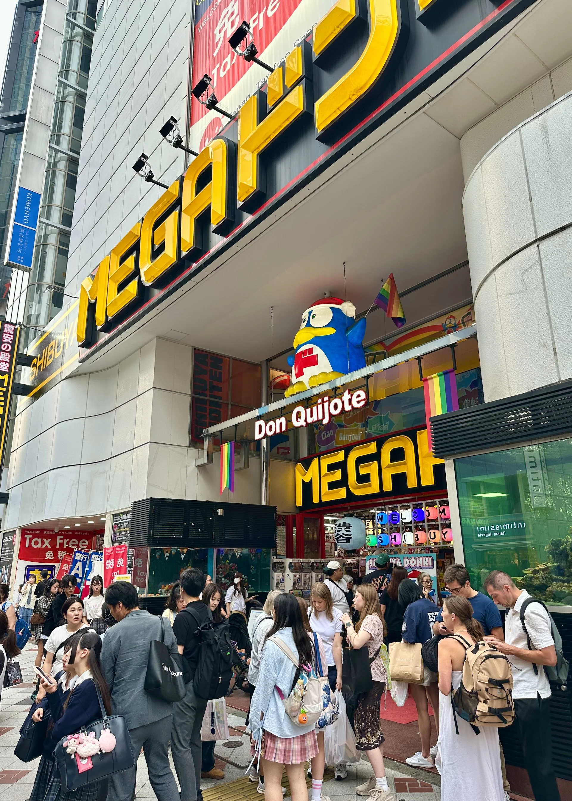  The entrance to the madhouse. 