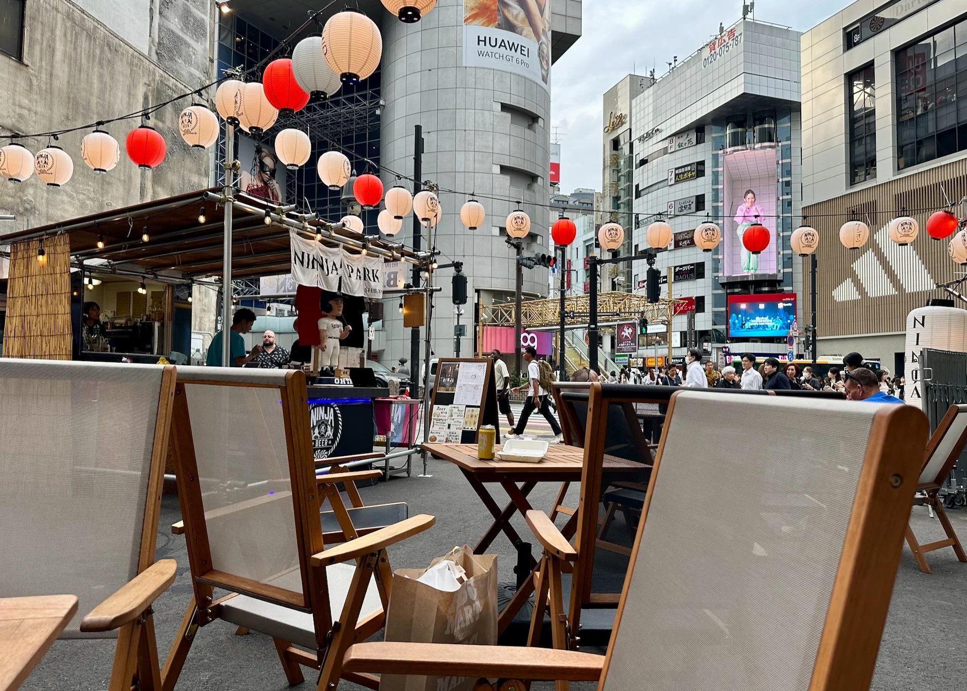  I can’t think of a better use for an empty lot in a busy, fun part of the city. 