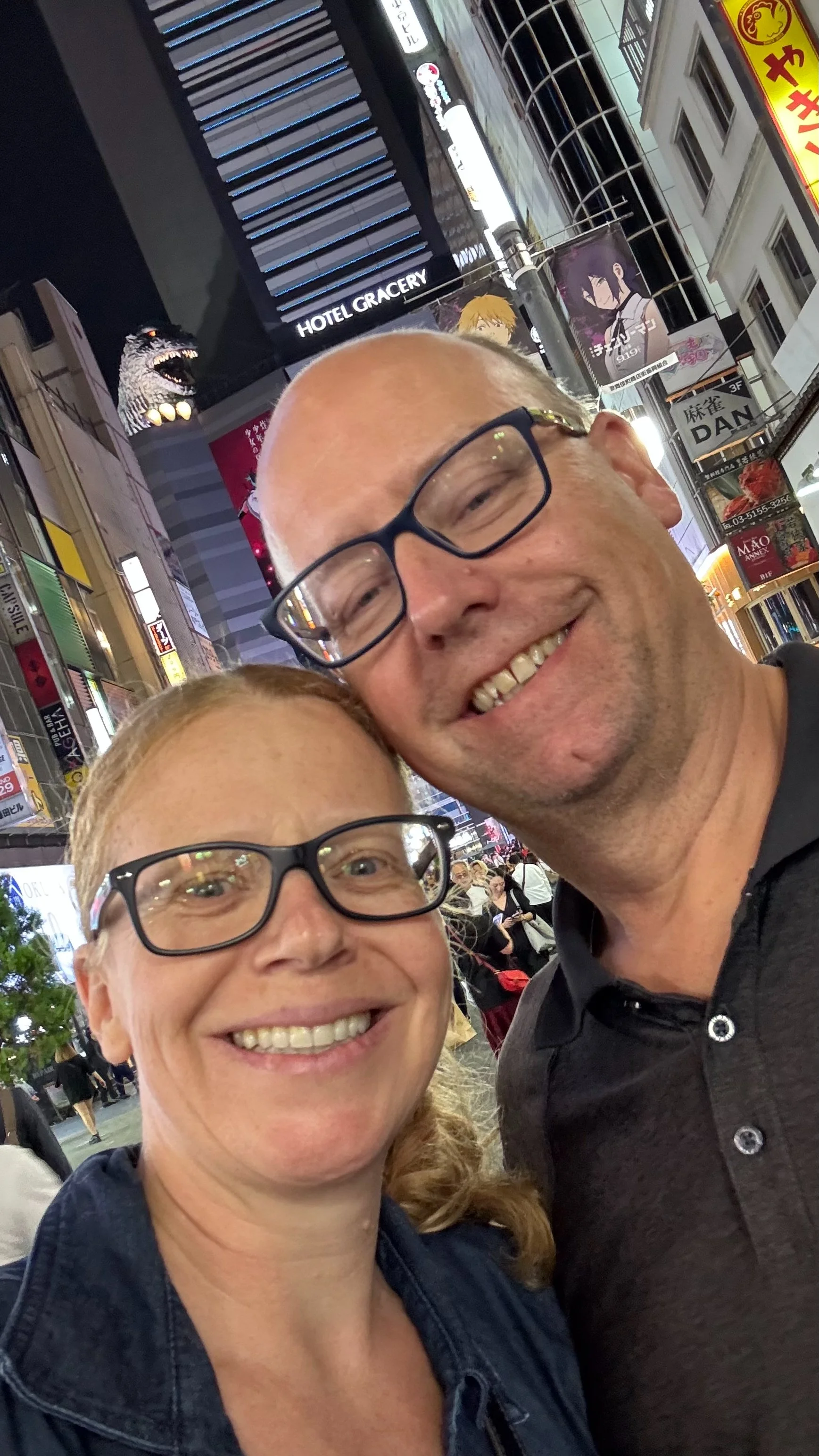  It was a fun, vibrant part of the city - the Tokyo we had expected! 