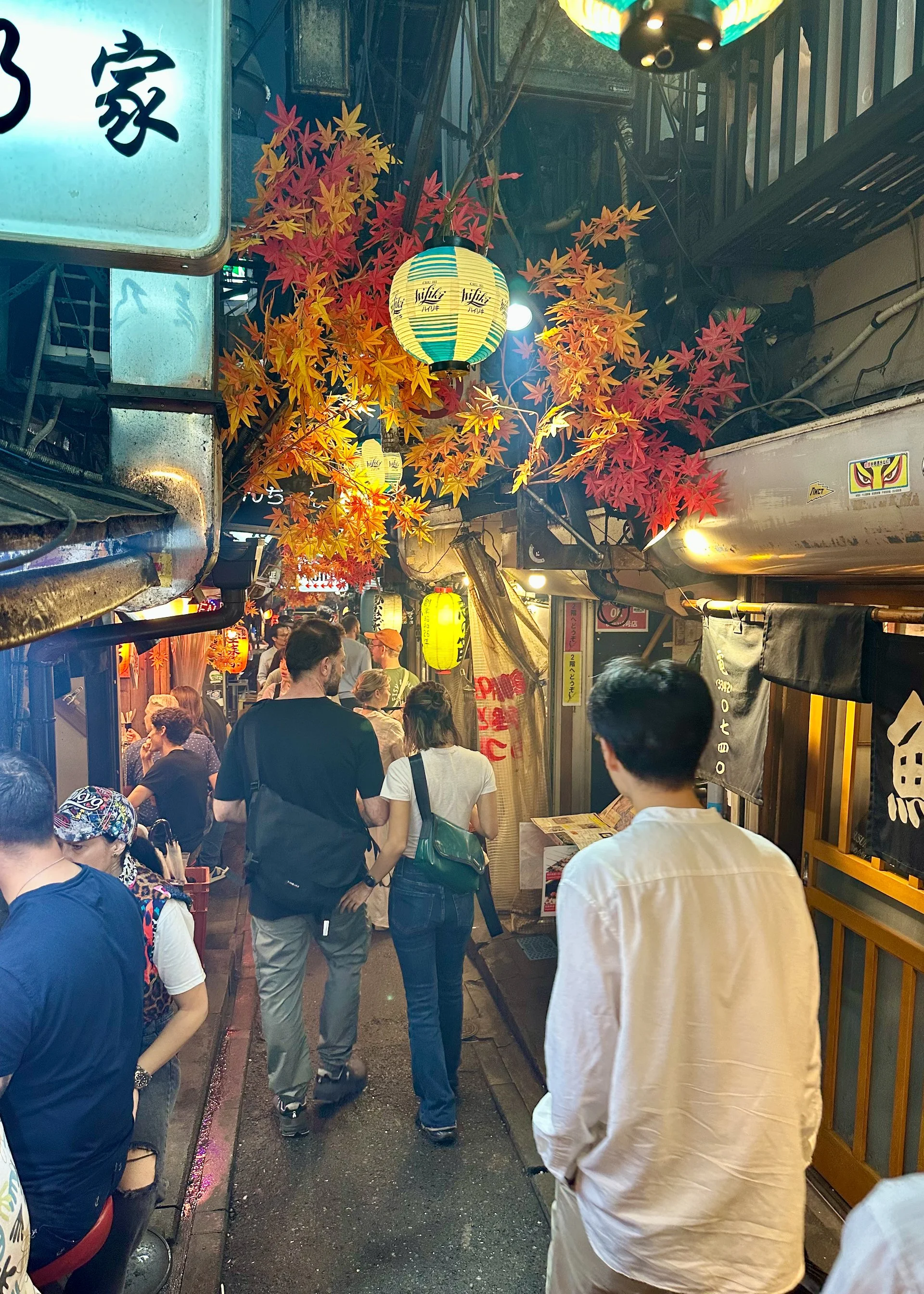  Even walking down the alley is challenging with how tight they are.  