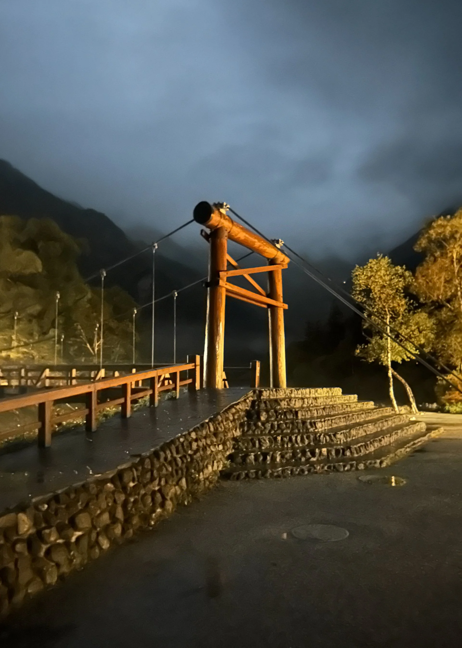  The Kappa-bashi bridge at night - the only time it wasn’t covered in people. 