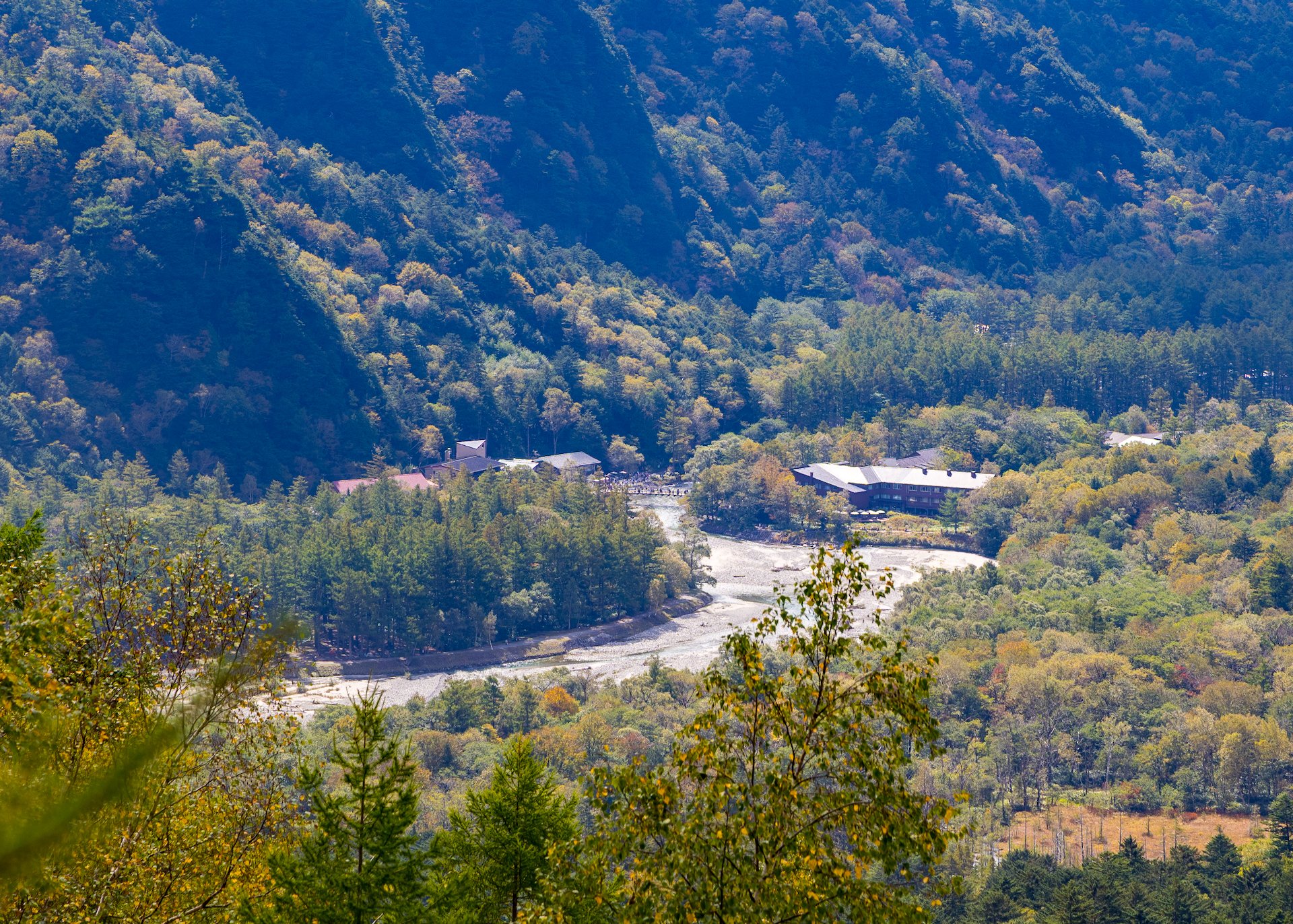  We could see Kamikochi! 