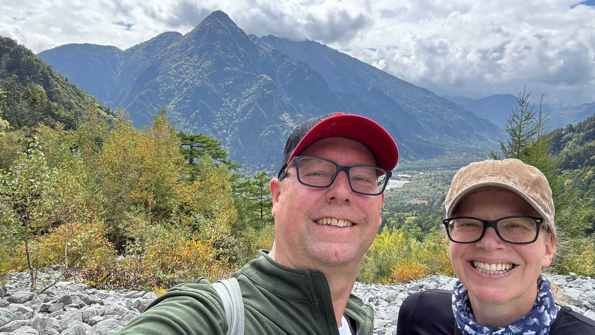  We got a little off the trail to get out to see the views of the valley. We ended up bushwacking a little bit to get back to the trail. 