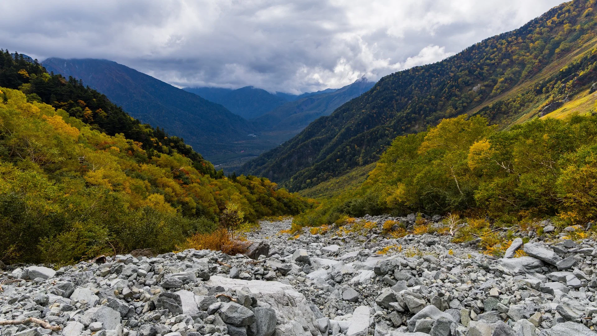  We made it. The view back down to the valley was spectacular.  
