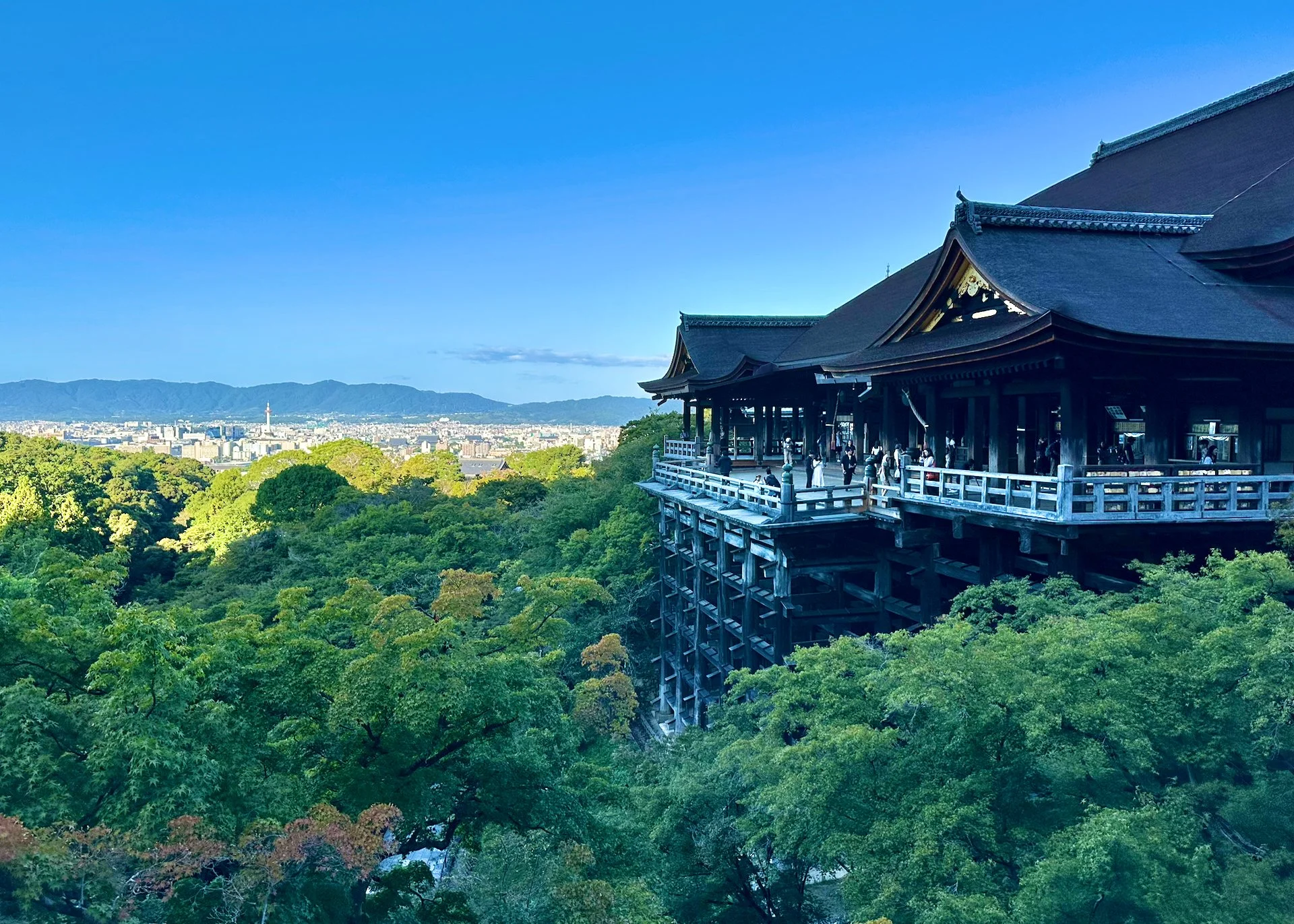  Looking back towards the main hall. 