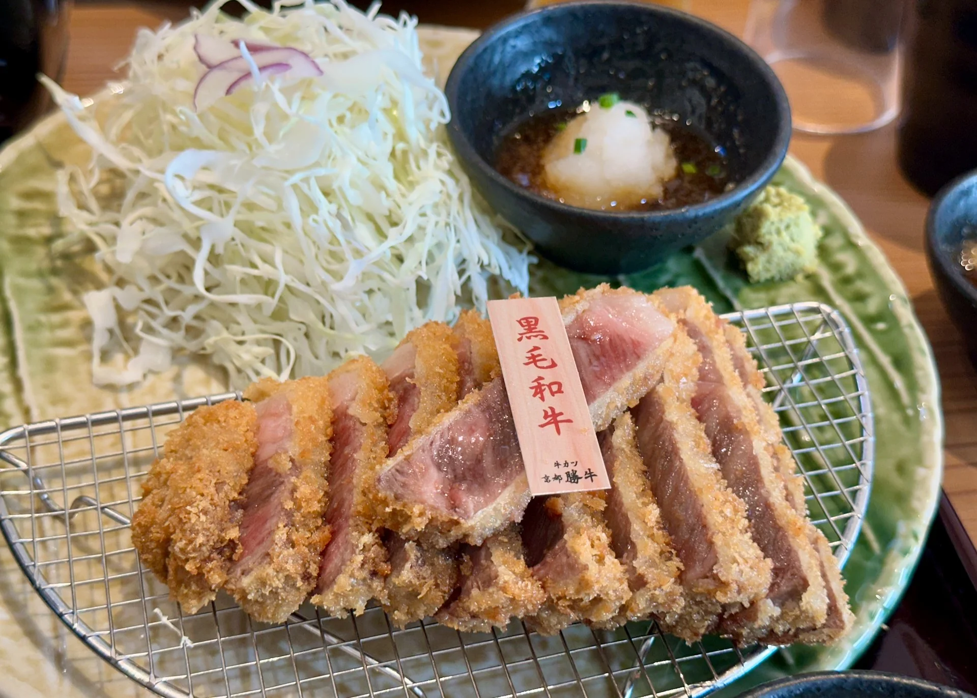  We were a bit surprised that the steaks were breaded cutlets. 