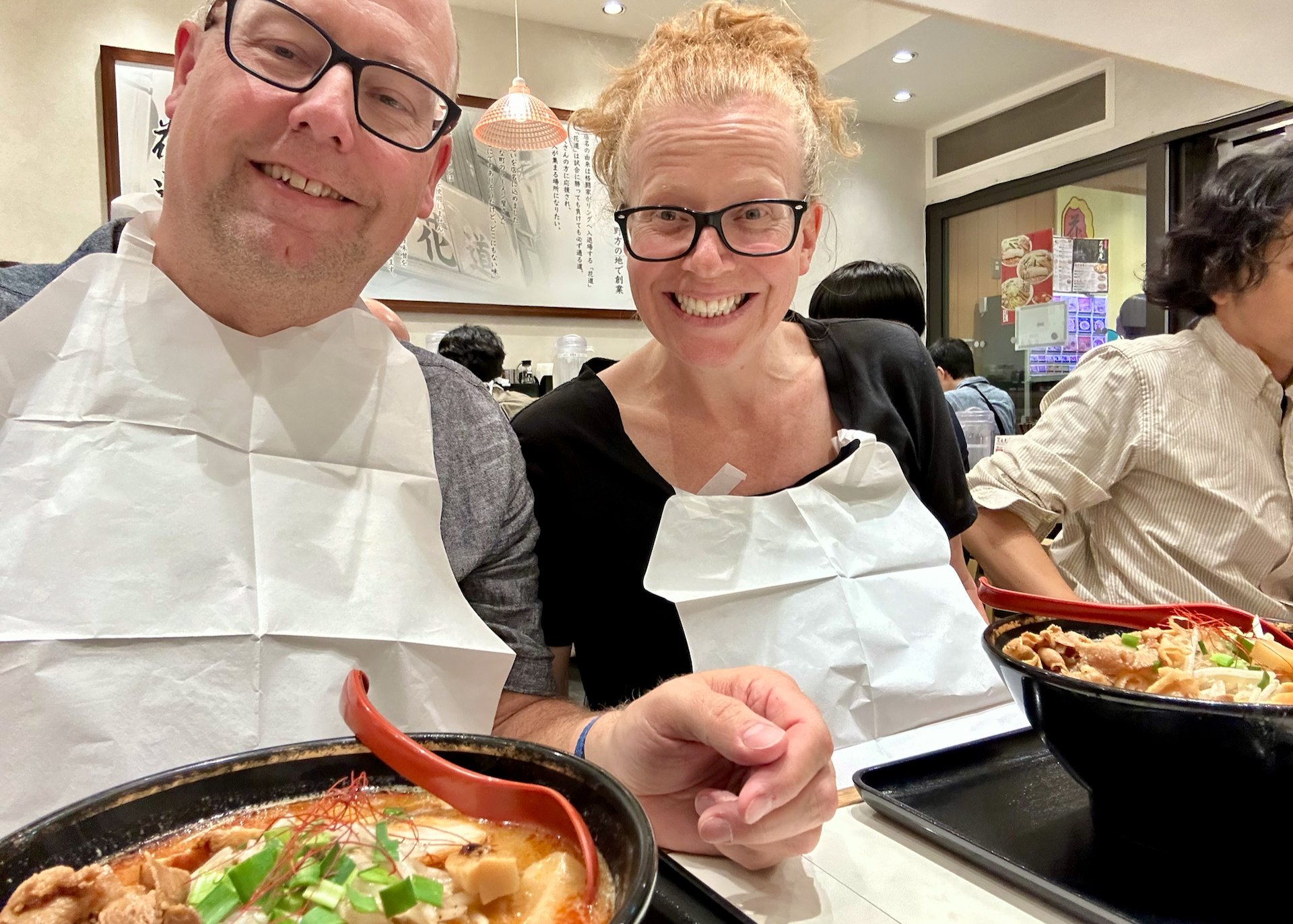  One last delicious ramen dish. 