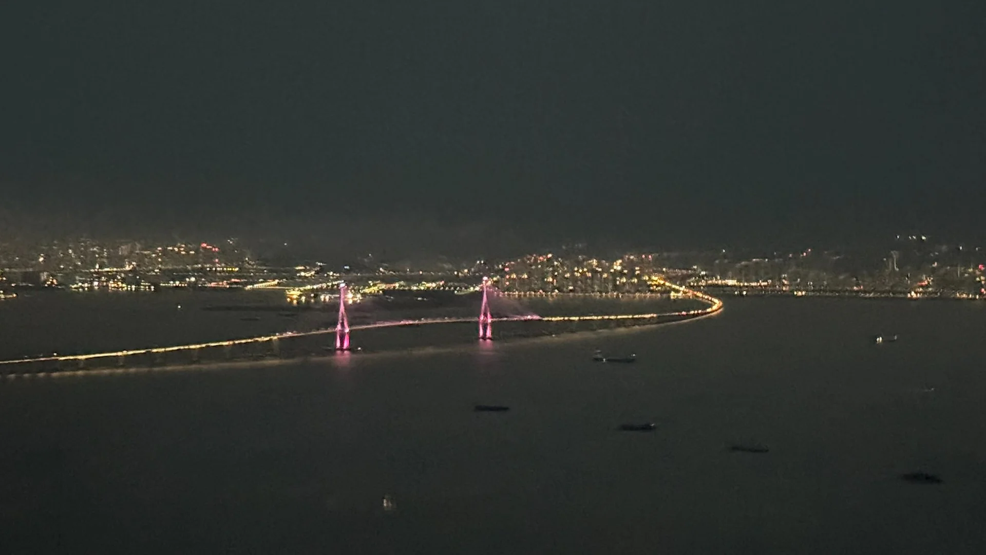  Looking back over Seoul as we started the long trip back to Vancouver. 