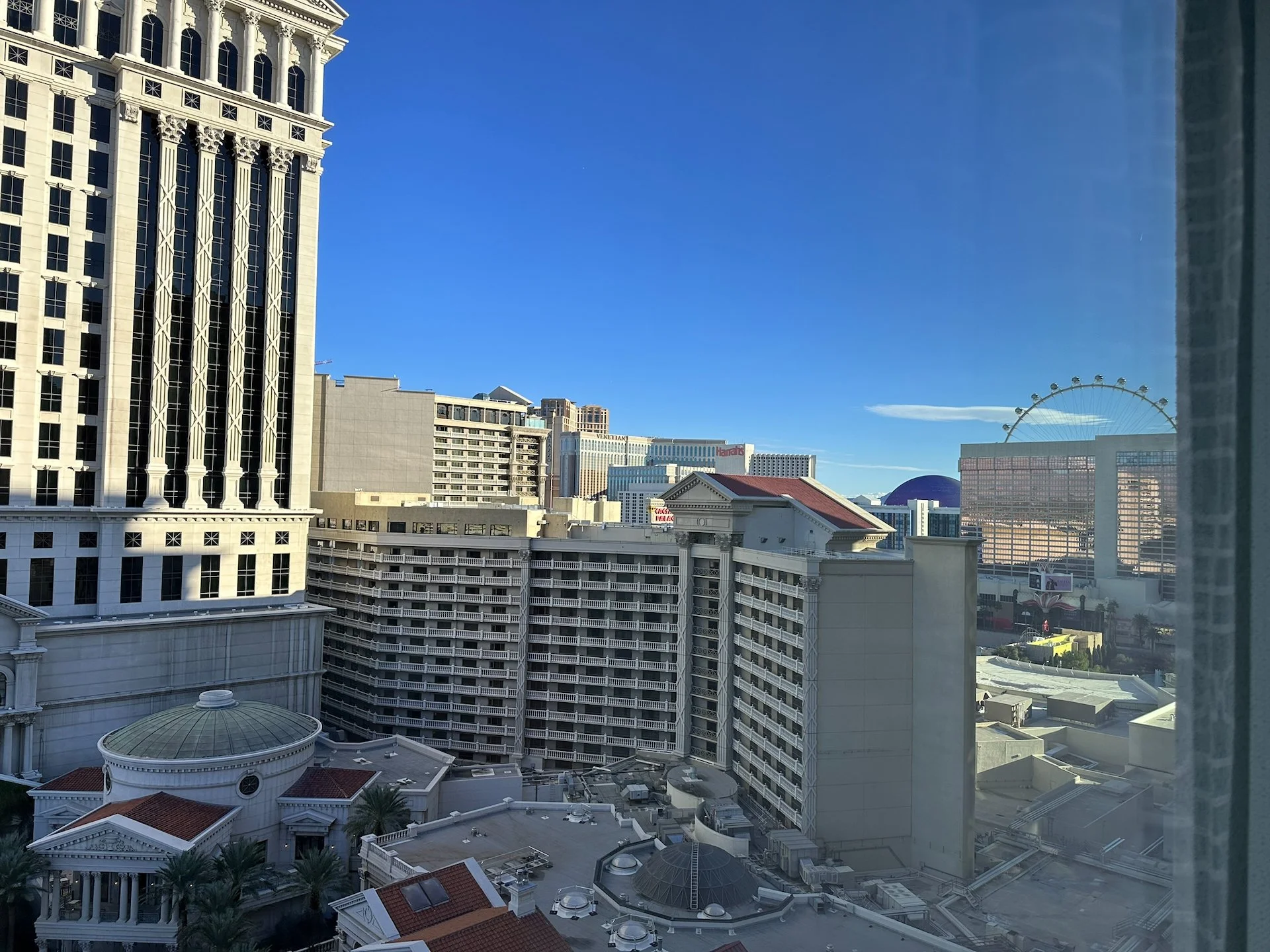  My view the next morning in the sunshine.  