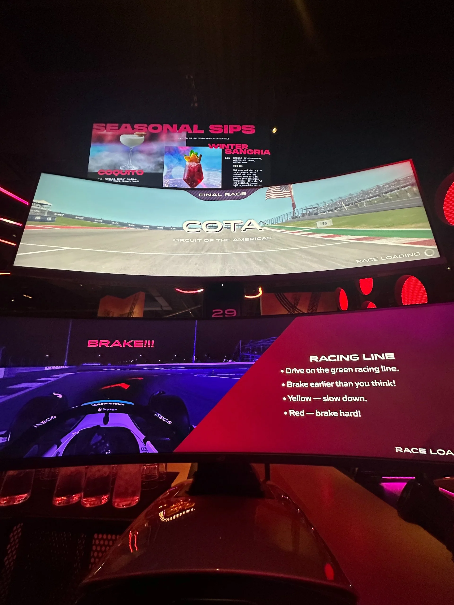  For Austin and Circuit of the Americas, I swallowed my pride and dropped down to the beginner level… 