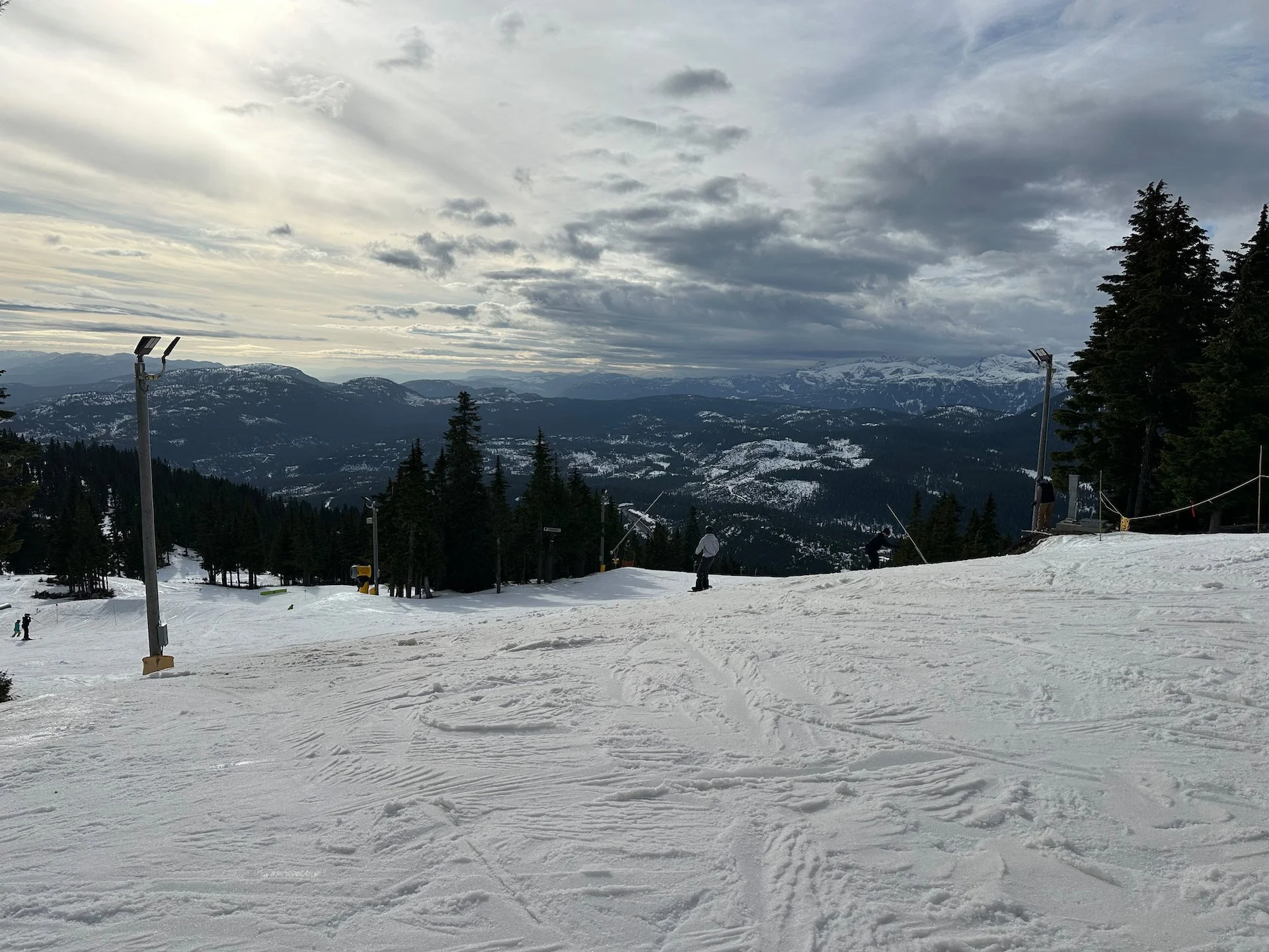  And the views were pretty great. Not a bluebird, but still nice. 