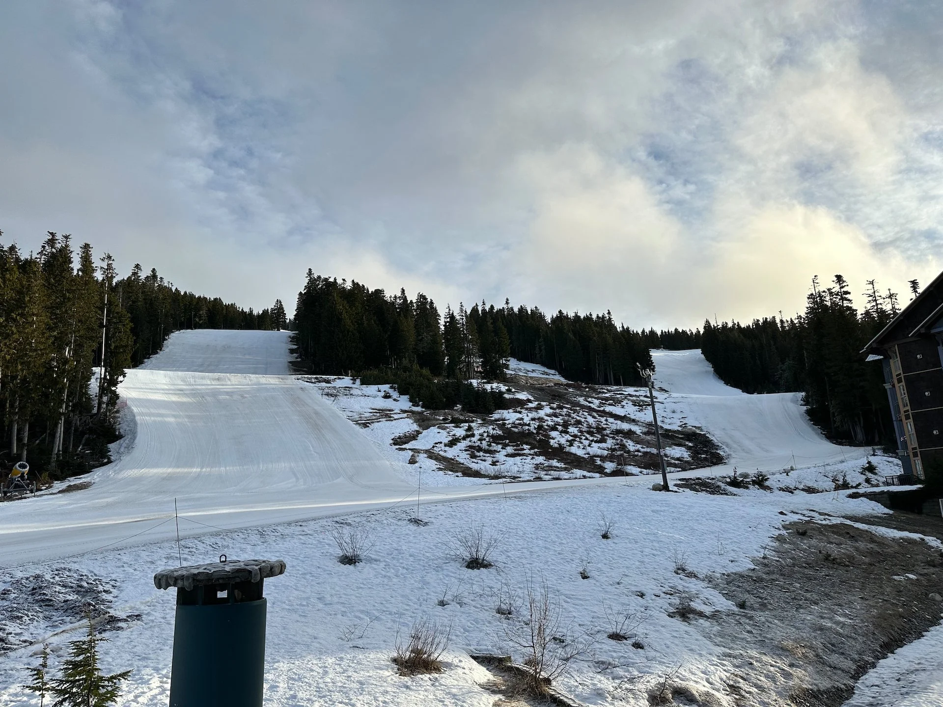  The runs looked much better than they had the day before, but we had made up our mind to head out. 