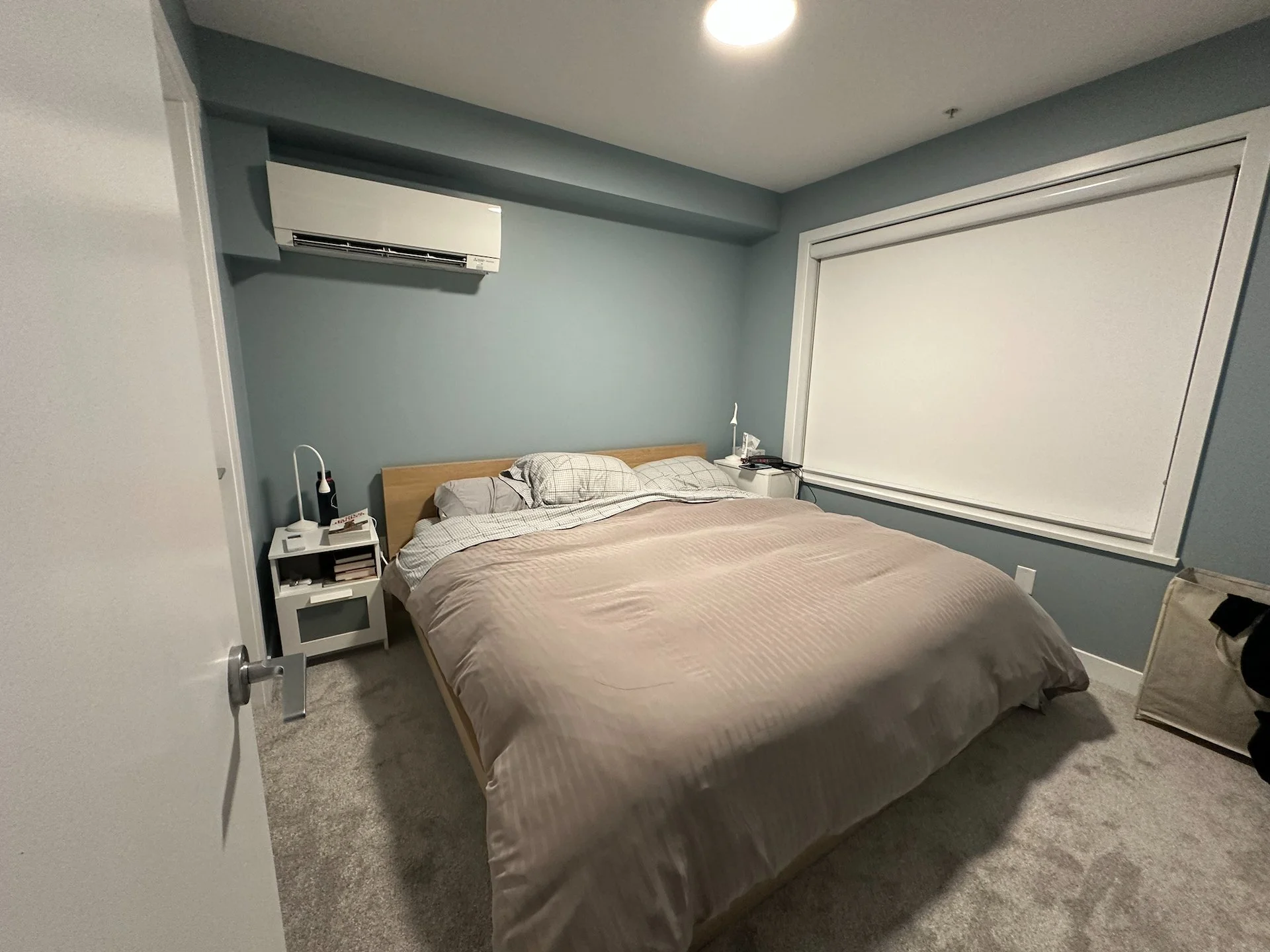  Our bedroom was in pretty good shape. So we at least got that set-up correctly.  