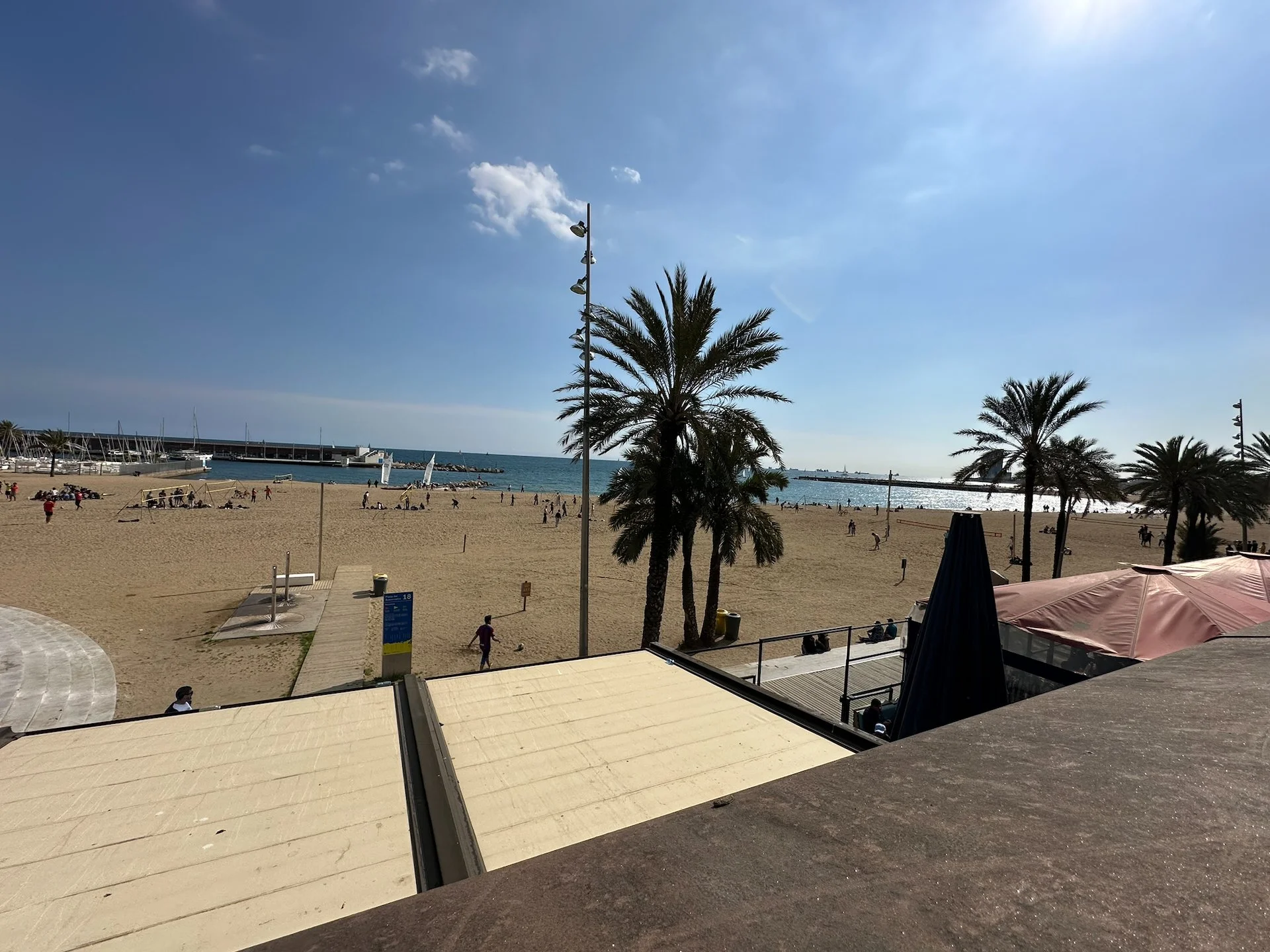  The beaches were, not surprisingly, quite empty. But it was nice to wander out this way. 
