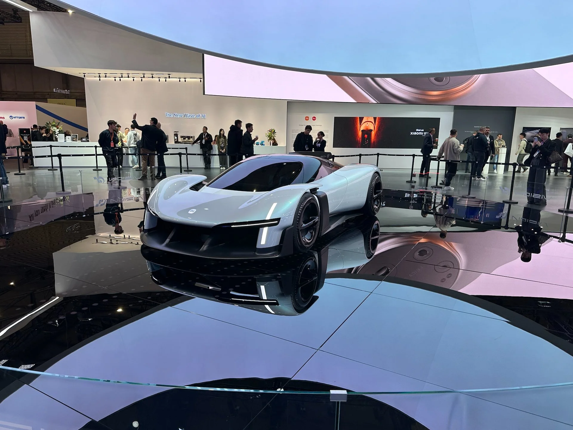  This was a fully electric, fully autonomous prototype from a company most people have never heard of. So beautiful!   