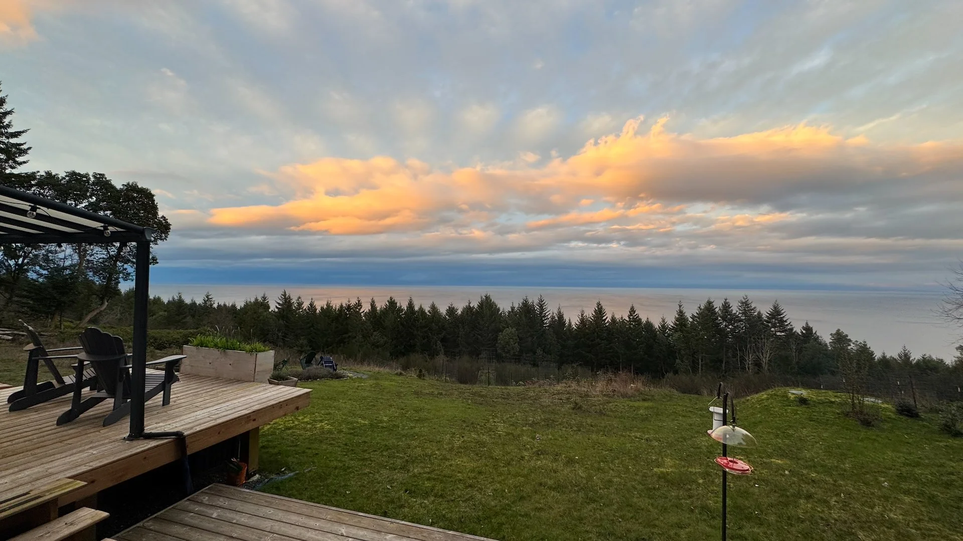  A pretty nice sun set. 