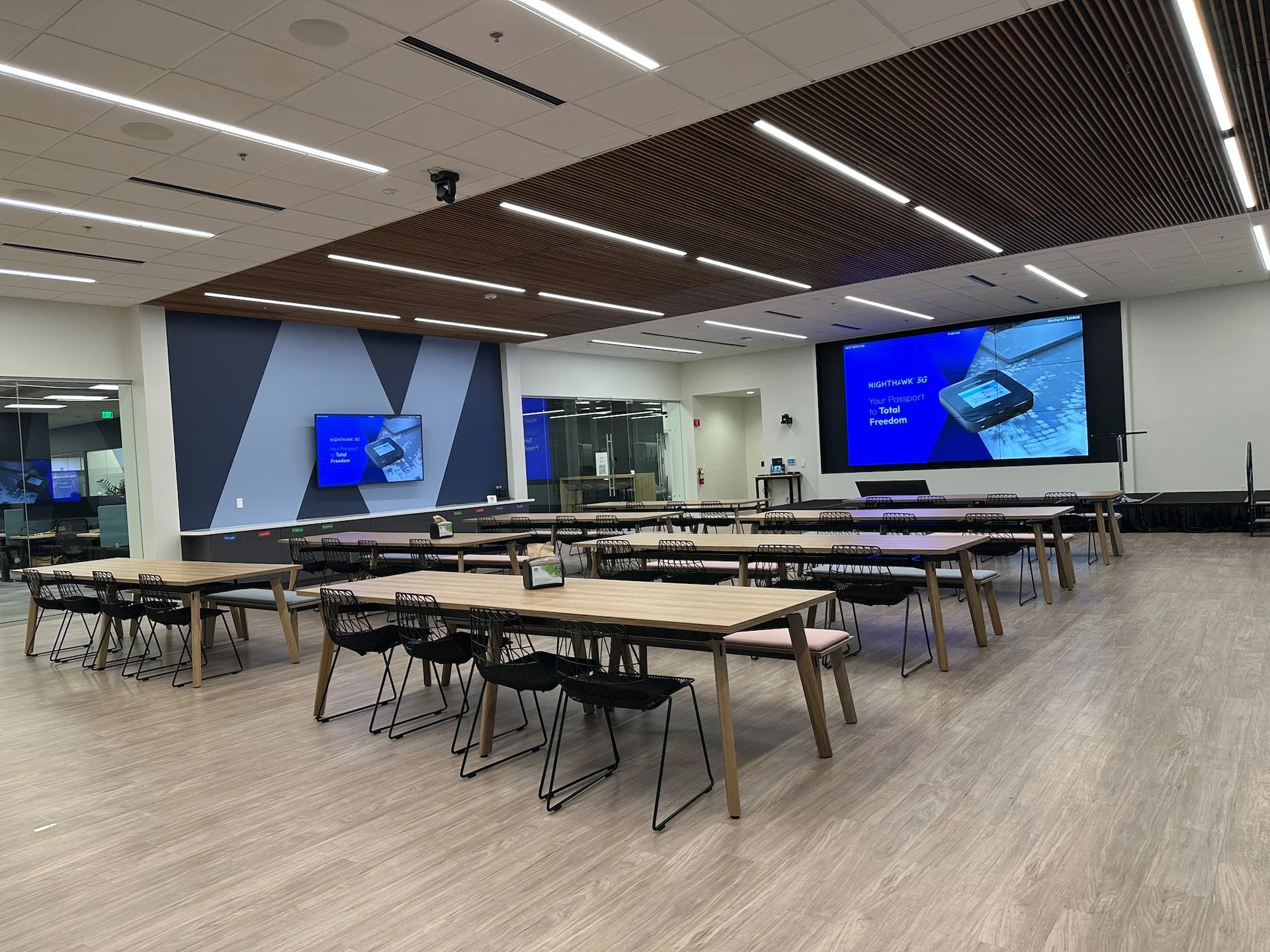  The “Cafe” where we do All Hands and other meeting from. 