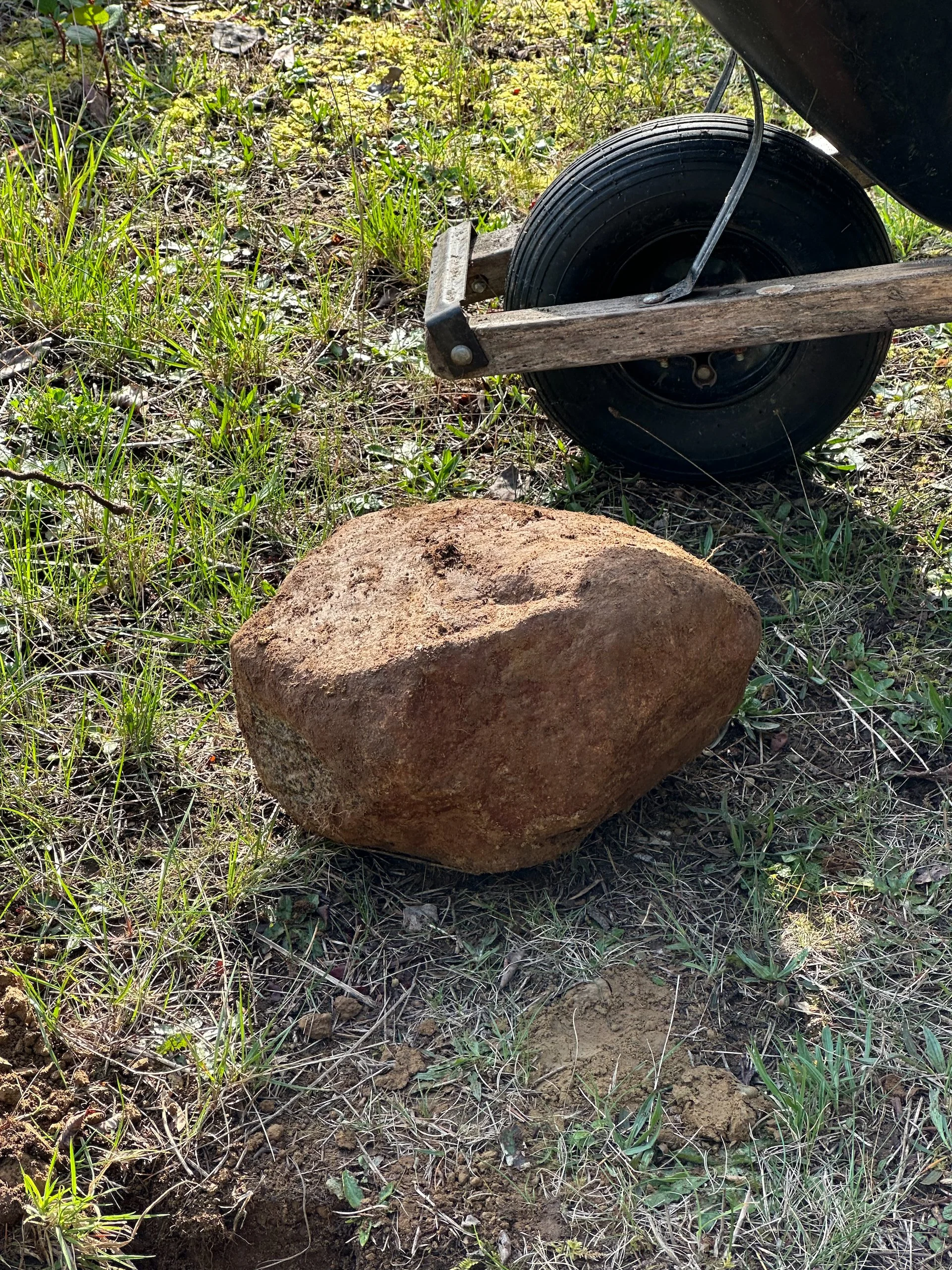  I barely was able to lift the damn thing out of the ground! 