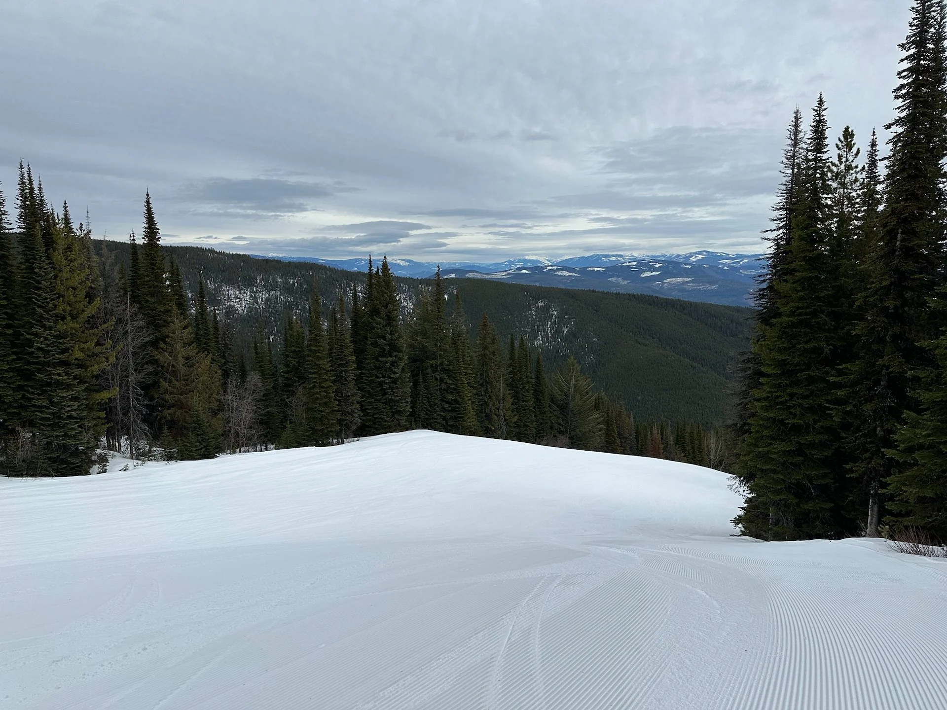  Heading over to the backside of the mountain.  