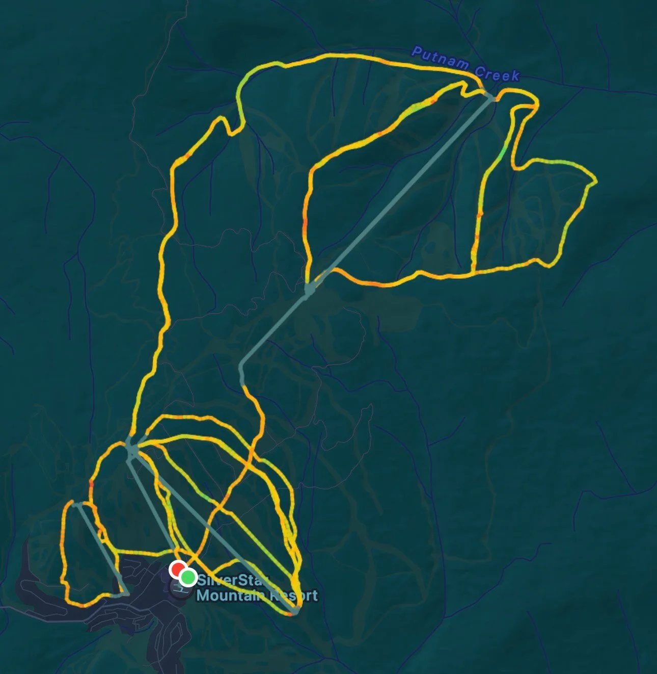  We covered a lot of ground over the course of the day. 