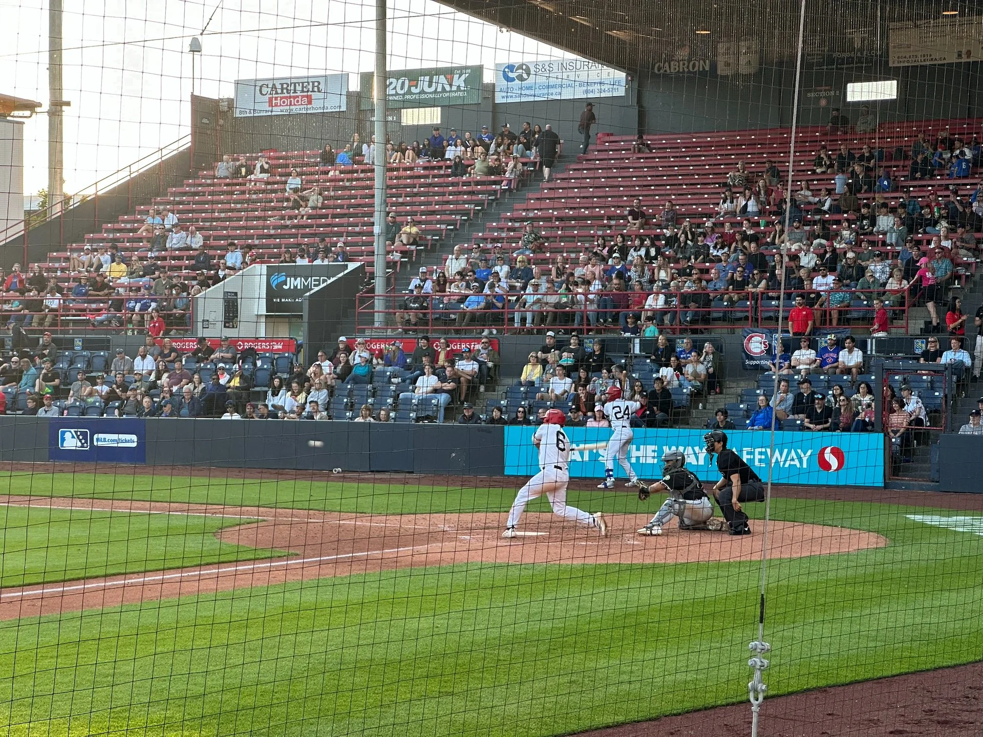  Sadly we ended up on the short end of the scoreboard - out hit, out homered and outscored 10-7.  