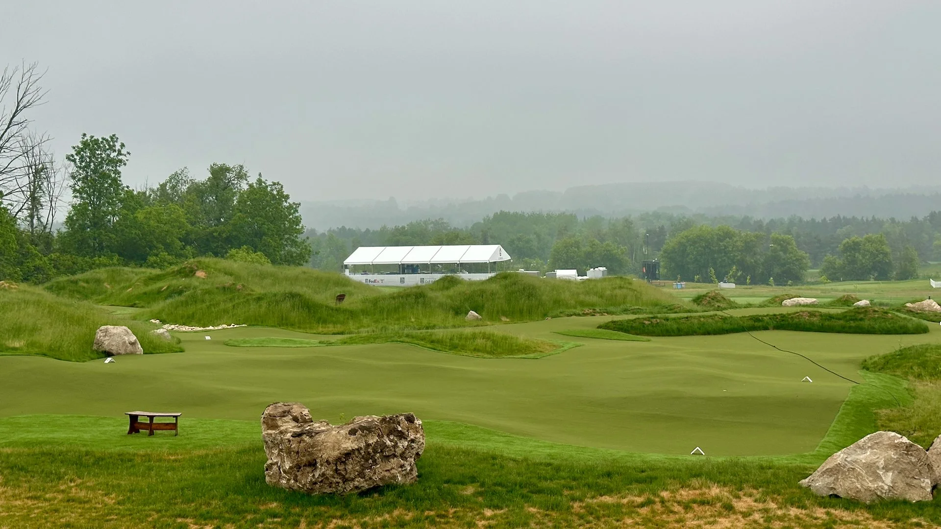  Another view of the putting green. It’s immense, and looks like it will be a lot of fun. 