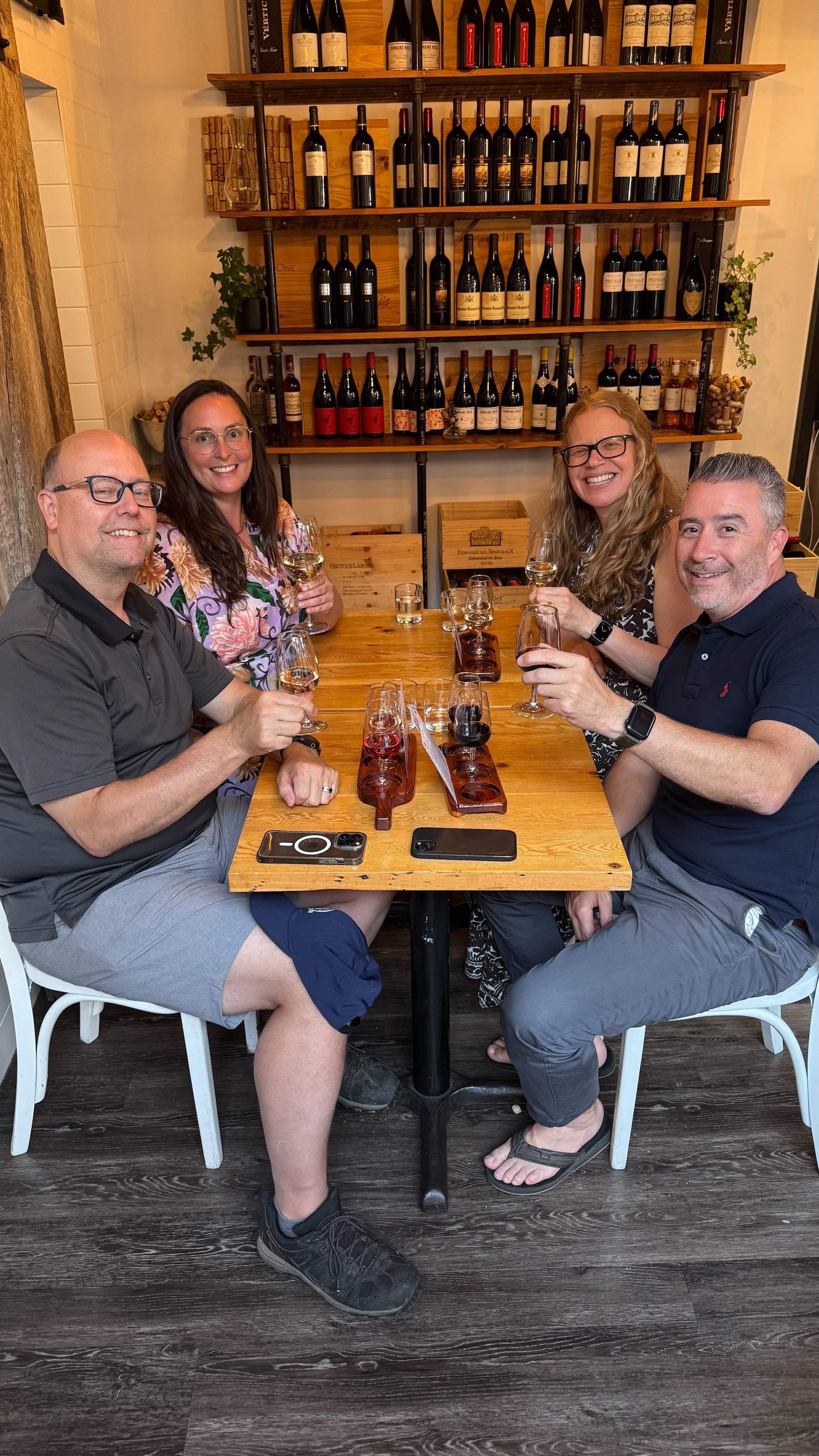  We were all set for a fine meal! 