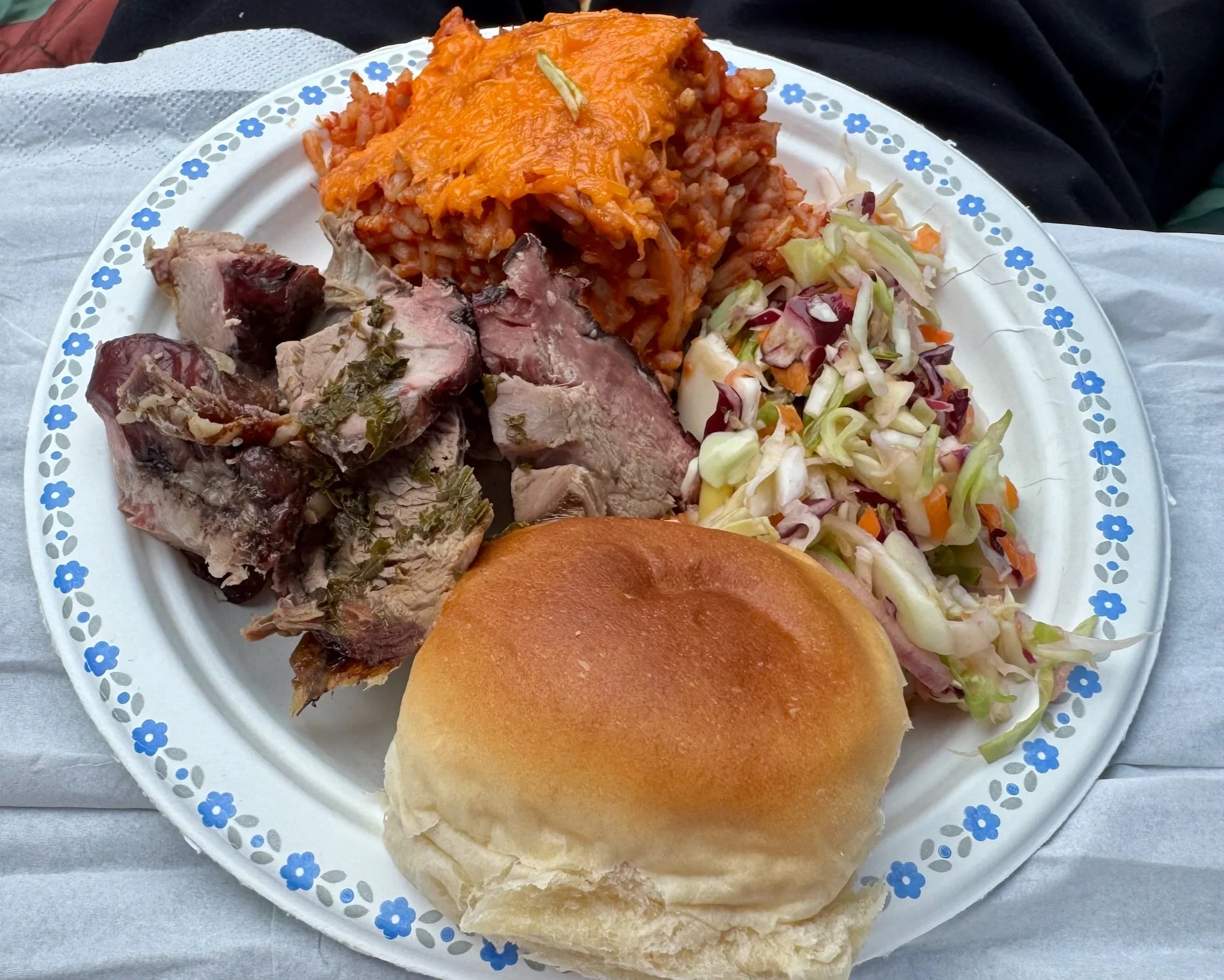  Look at that delicious meal! 