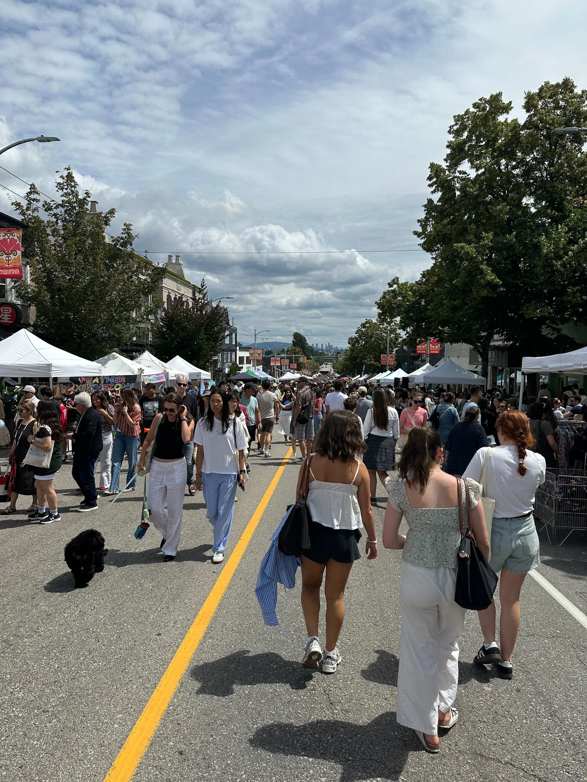  It was a pretty good turn out at a fun community event.  