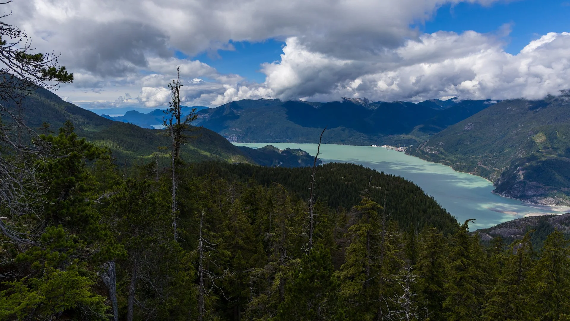  A few shots of the amazing view looking out to Howe Sound.  