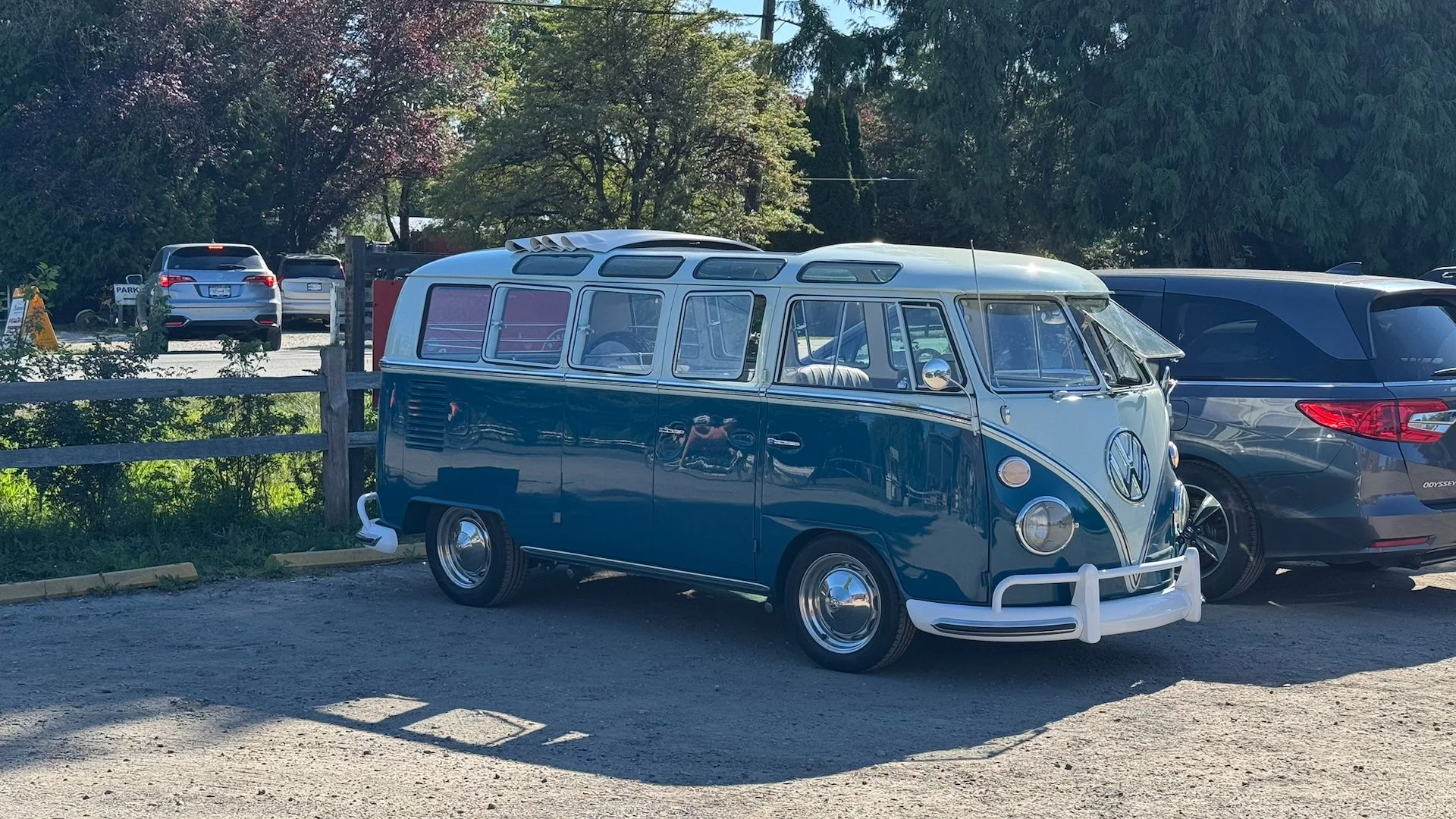  …but the old bus was even nicer! The restoration on it was spectacular.  