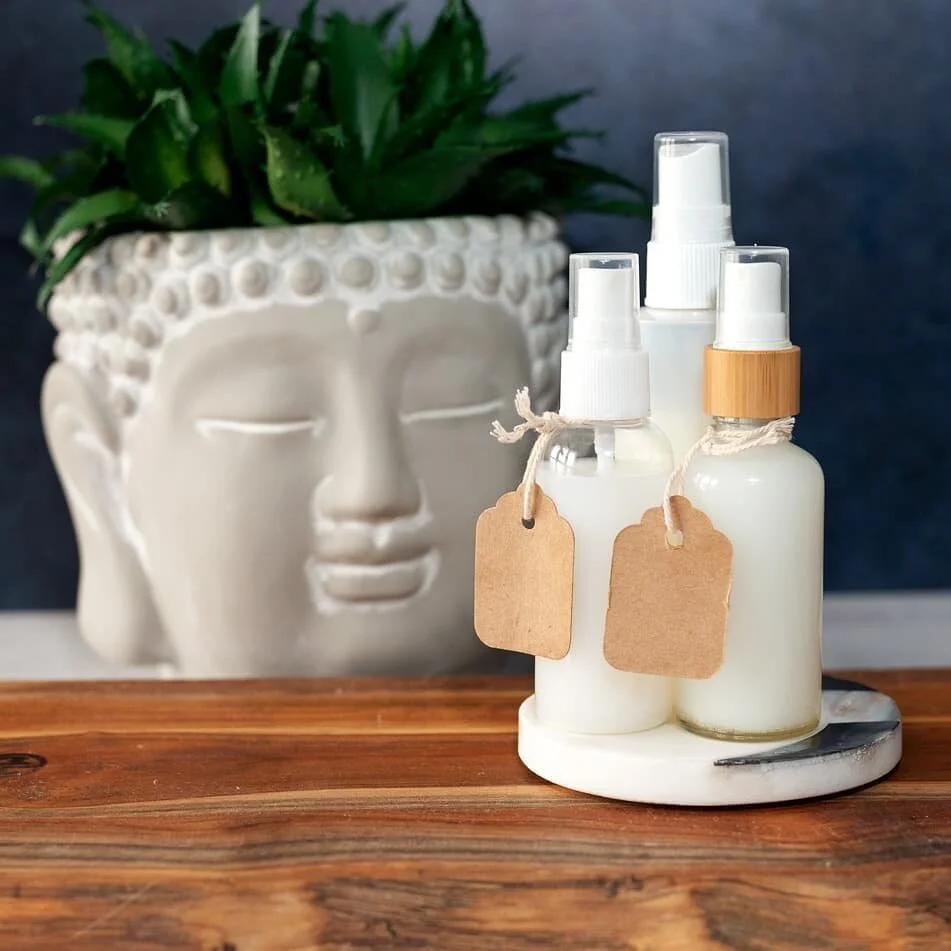 The (very) soft launch of my new line of sprays is here. My Aromatic Delicacies are a collection of unique scents created using gentle and all-natural ingredients - they're skin safe and can also be used on fabrics or in your rooms.
This is a very l