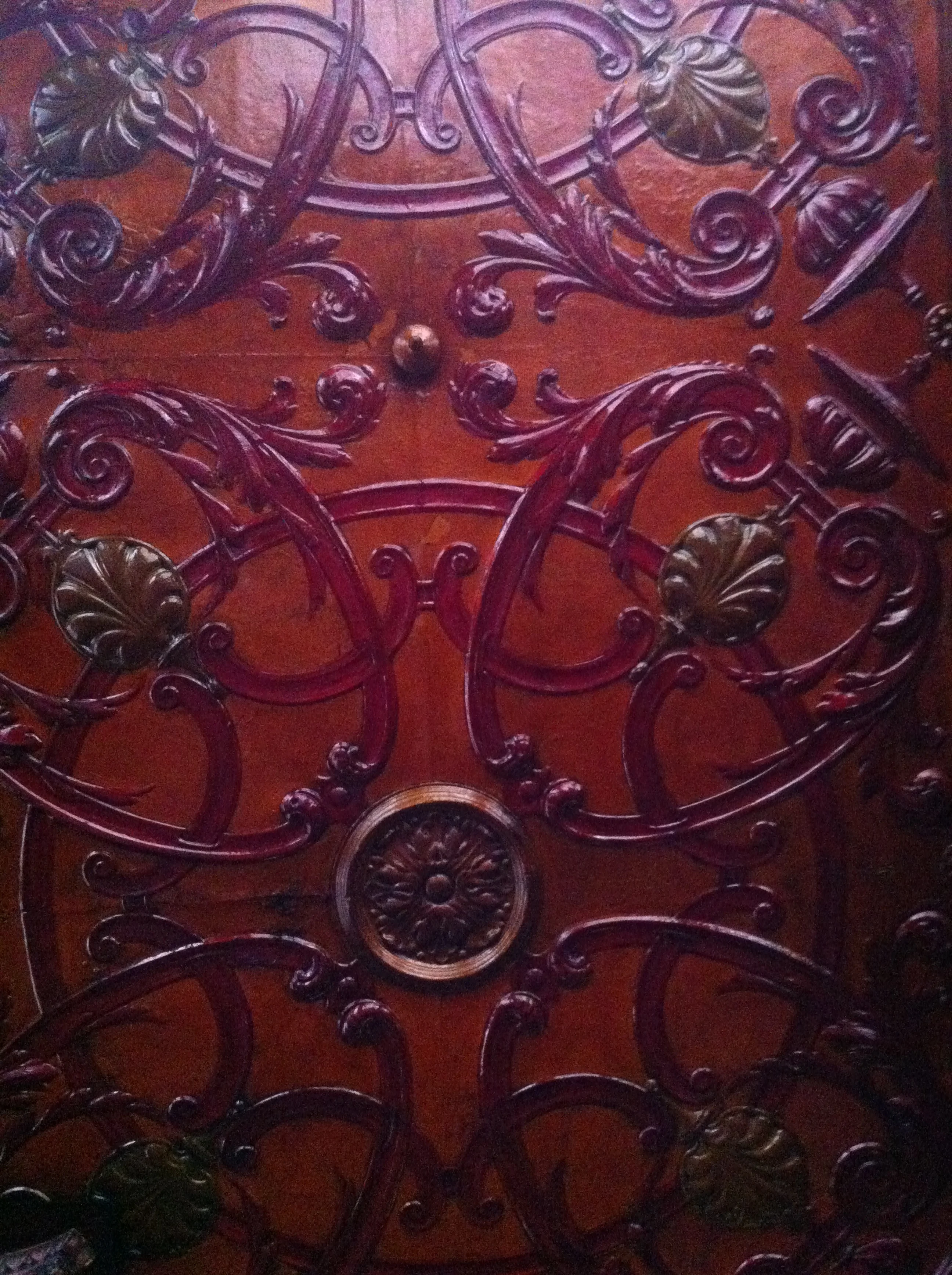 Ceiling from an Old Pub in Belfast, Northern Ireland