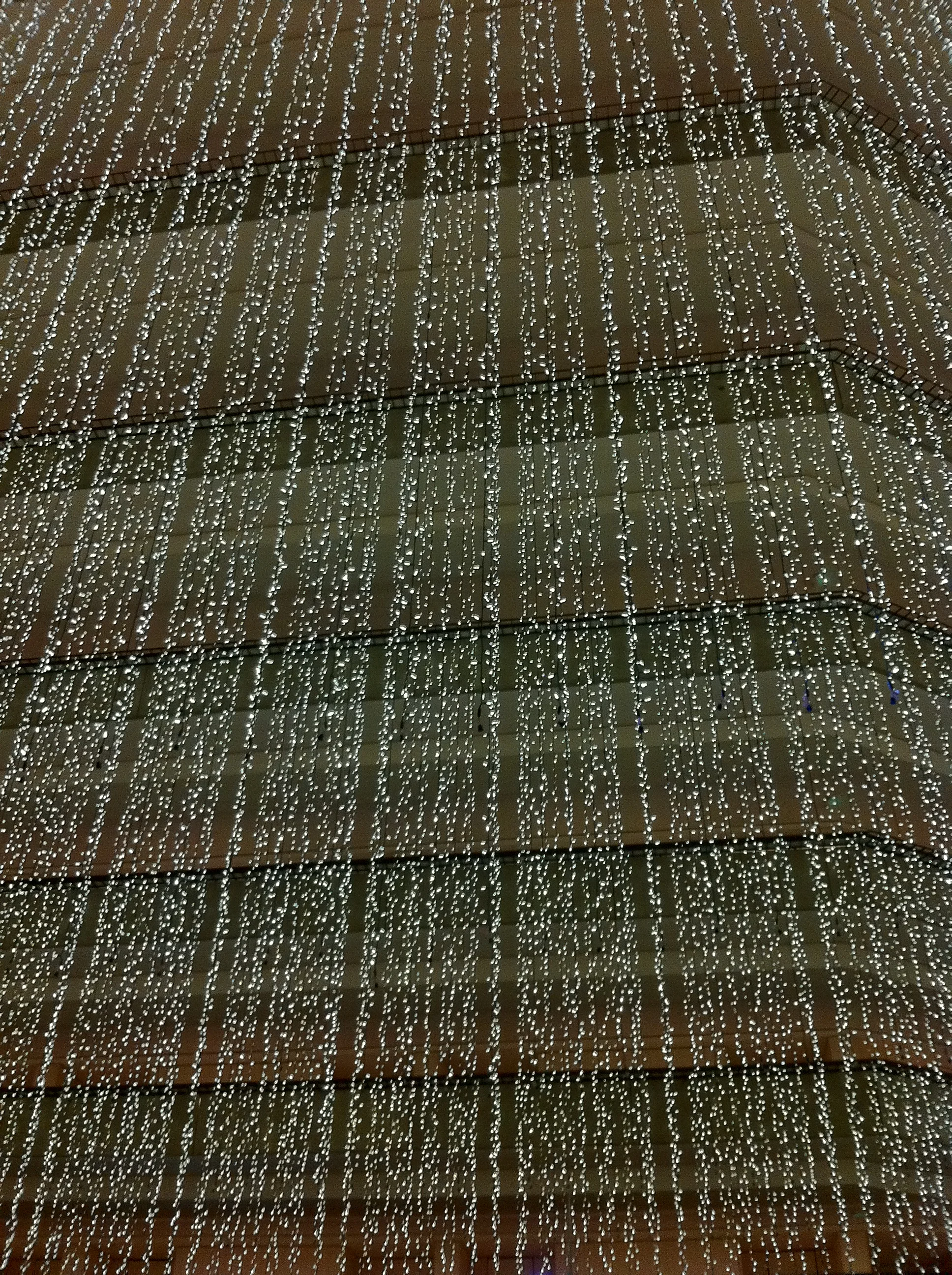 Christmas Lights Display, Hyatt Regency Embarcadero, San Francisco, California