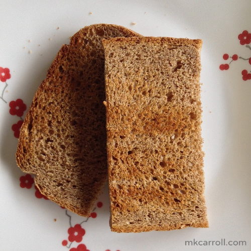 100% whole wheat bread 