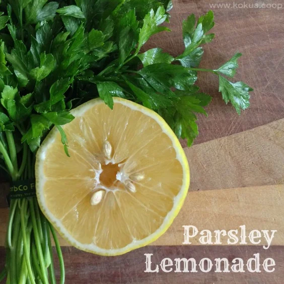 Parsley Lemonade