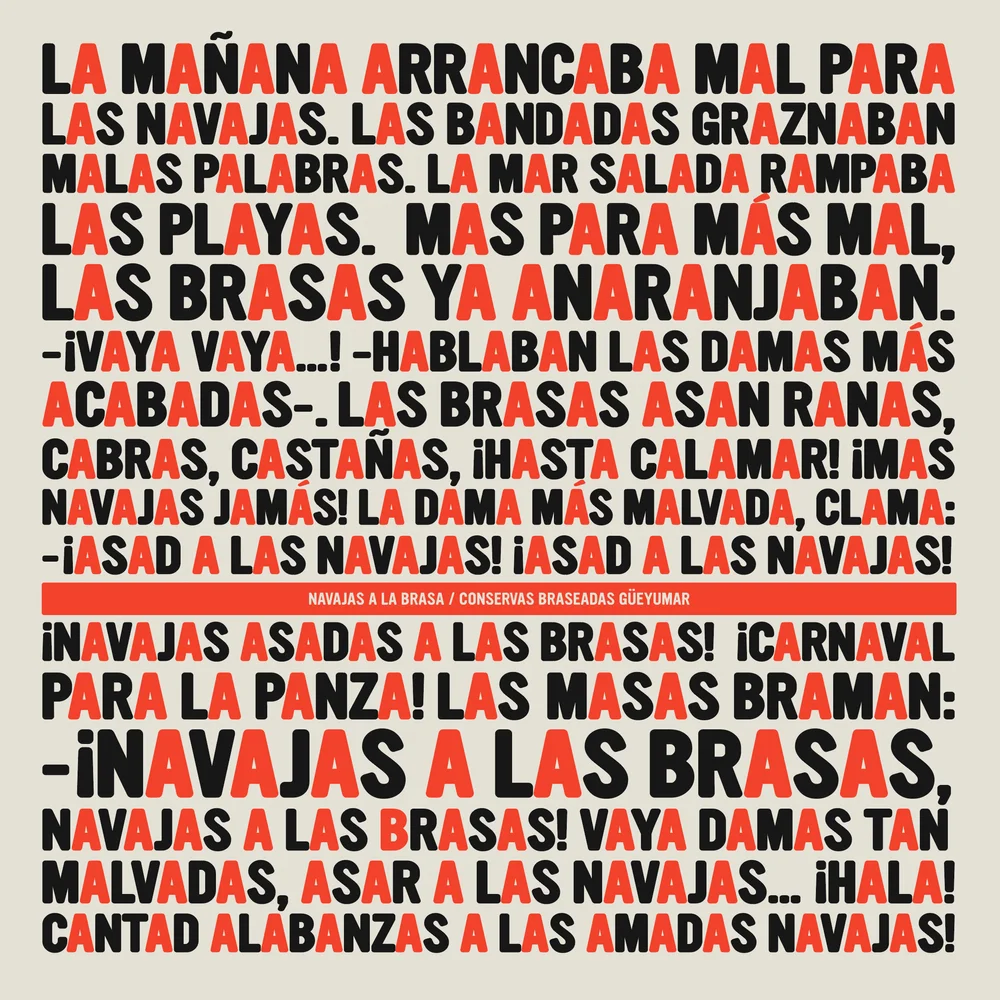 Navajas a la brasa