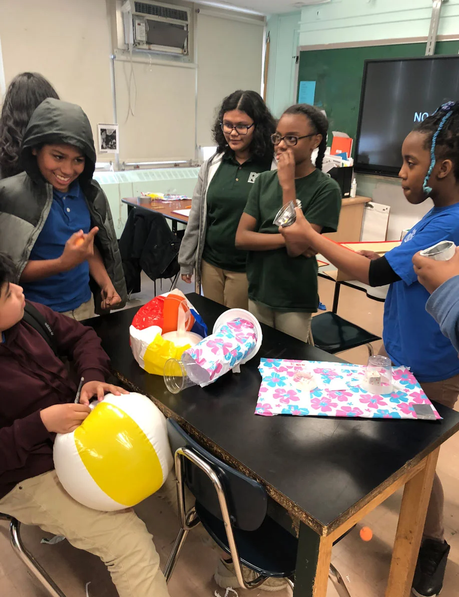Innovation Challenge: Using a set list of 5 materials, design 5 unique and engaging carnival games