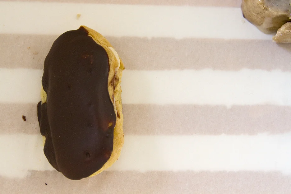 Lavender Almond Cream Eclair