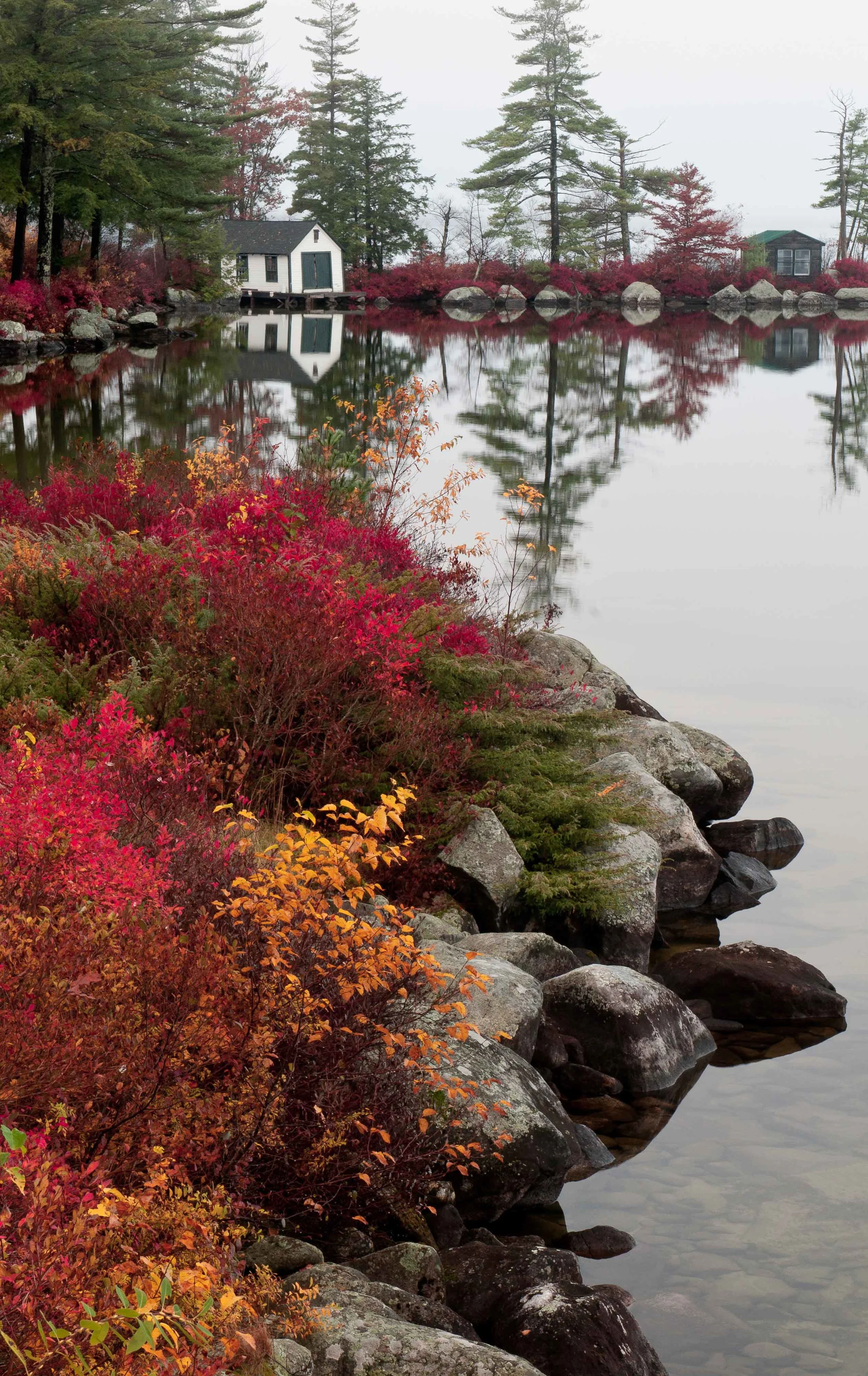Boathouse in Fall 1