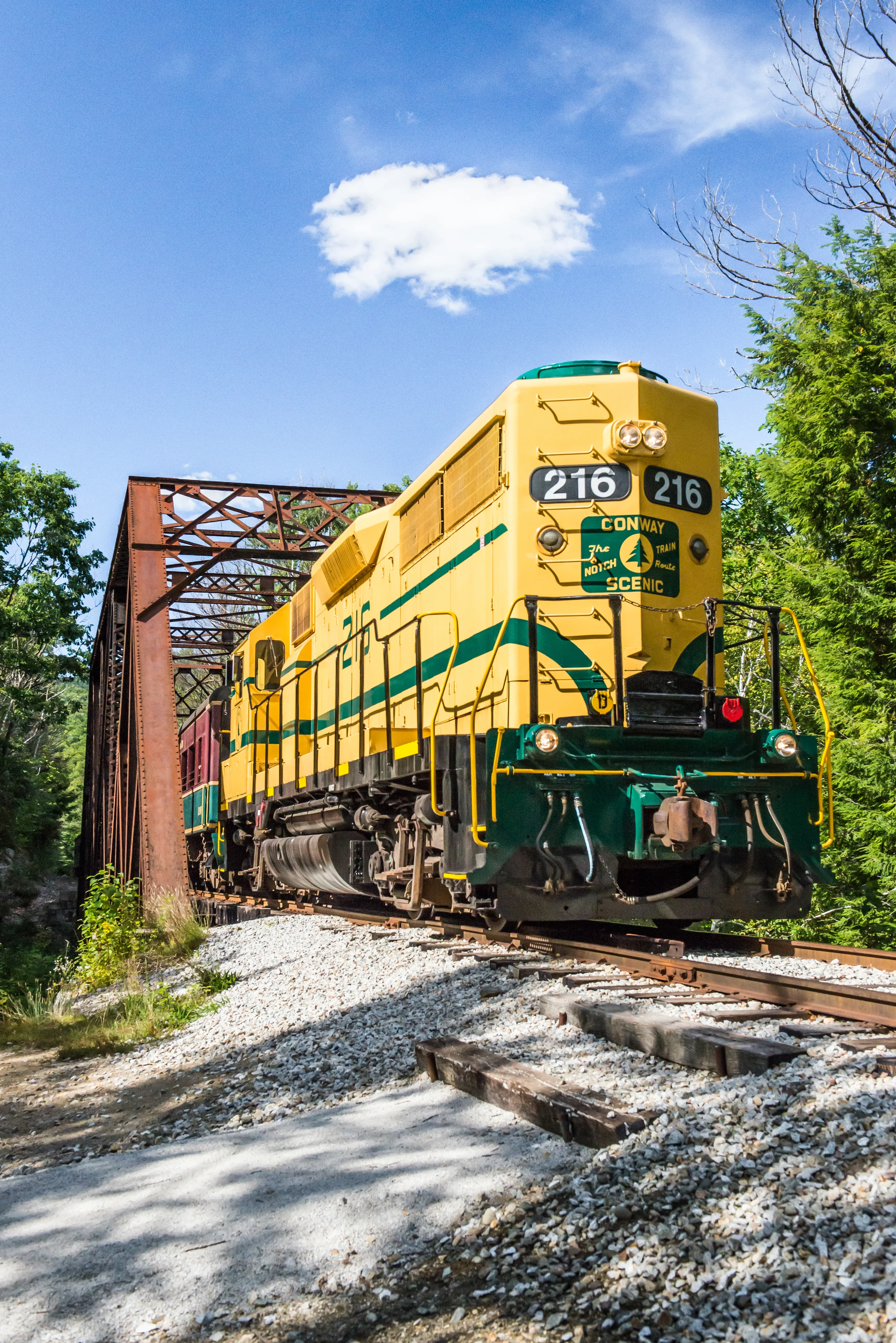 Diesel on Bridge