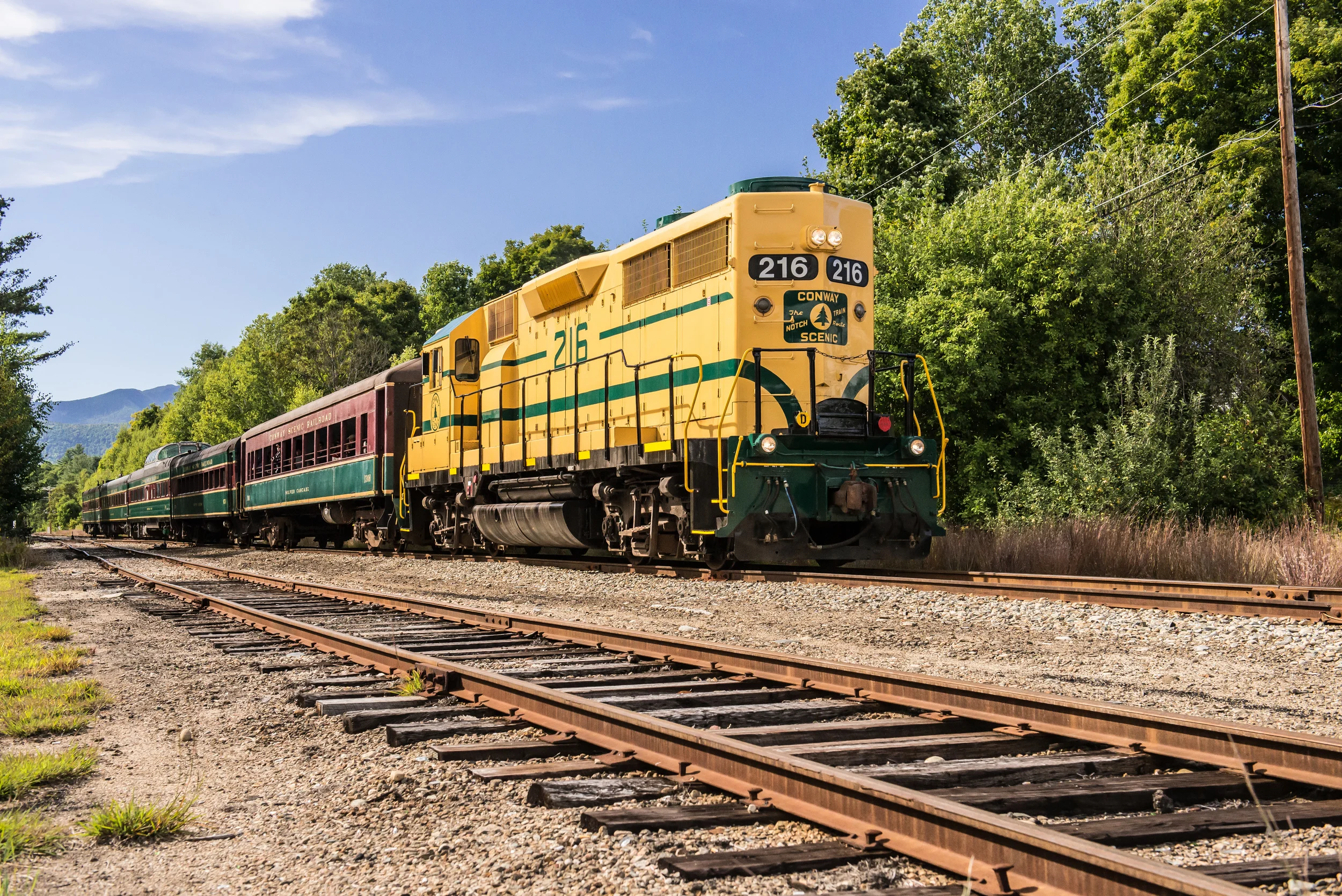 Crawford Notch Train 3