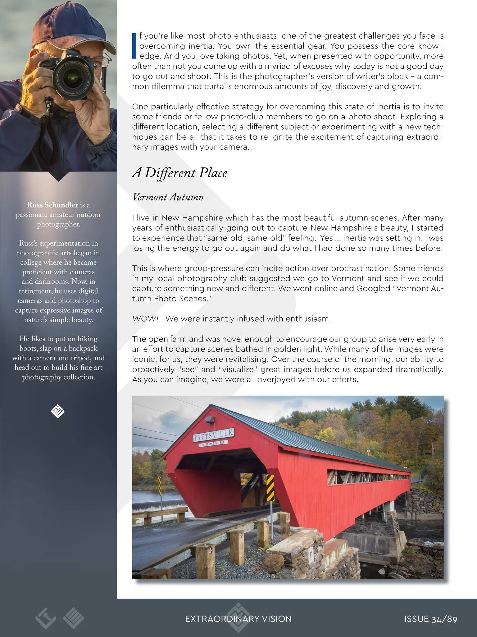 First of 10 page article