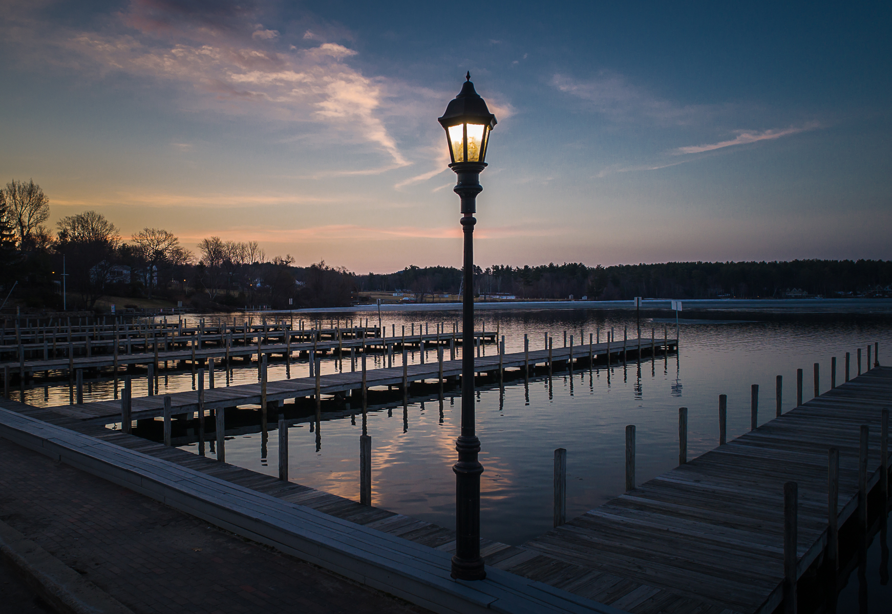 April Sunrise at the Town Dock